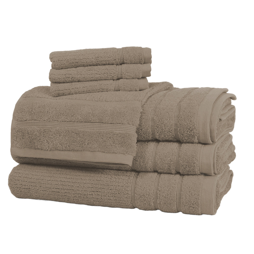 Taupe Egyptian Cotton Bath Towels