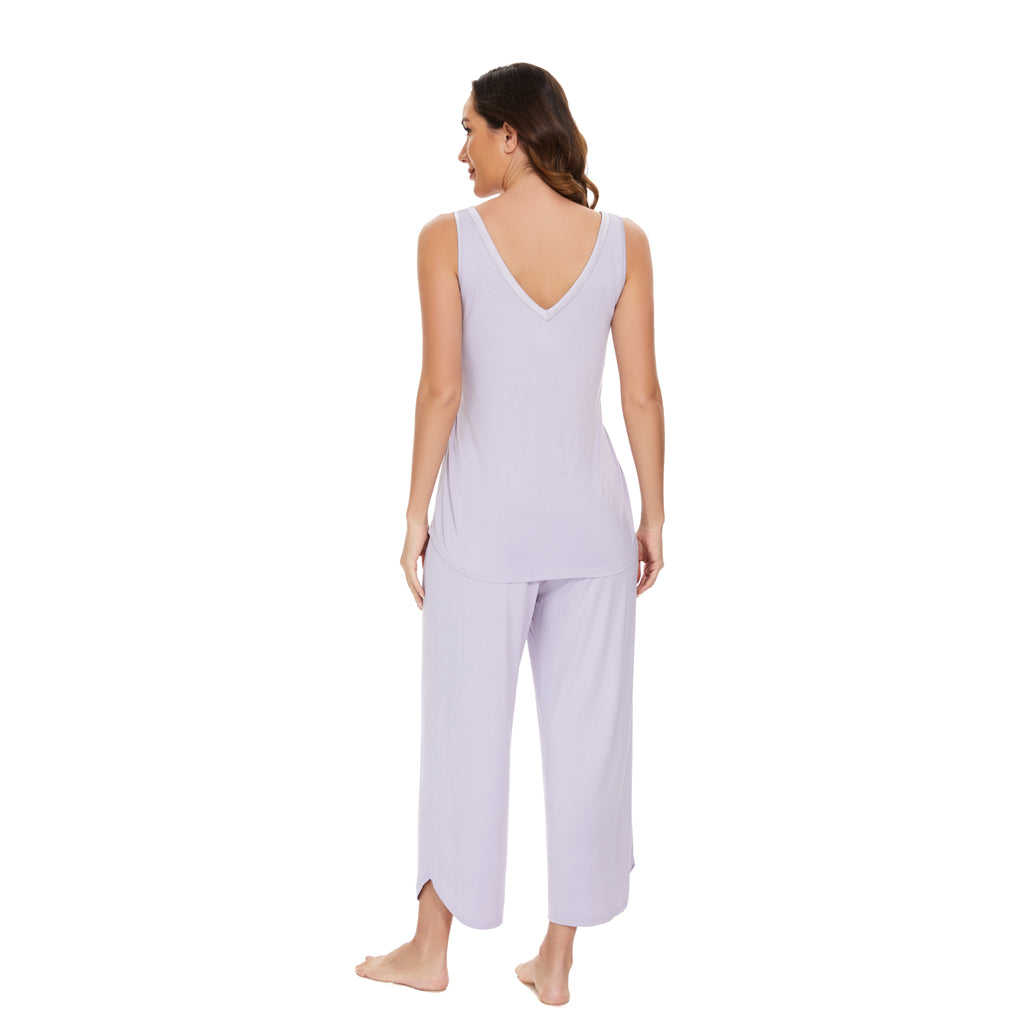 Twilight Bamboo Capri Set