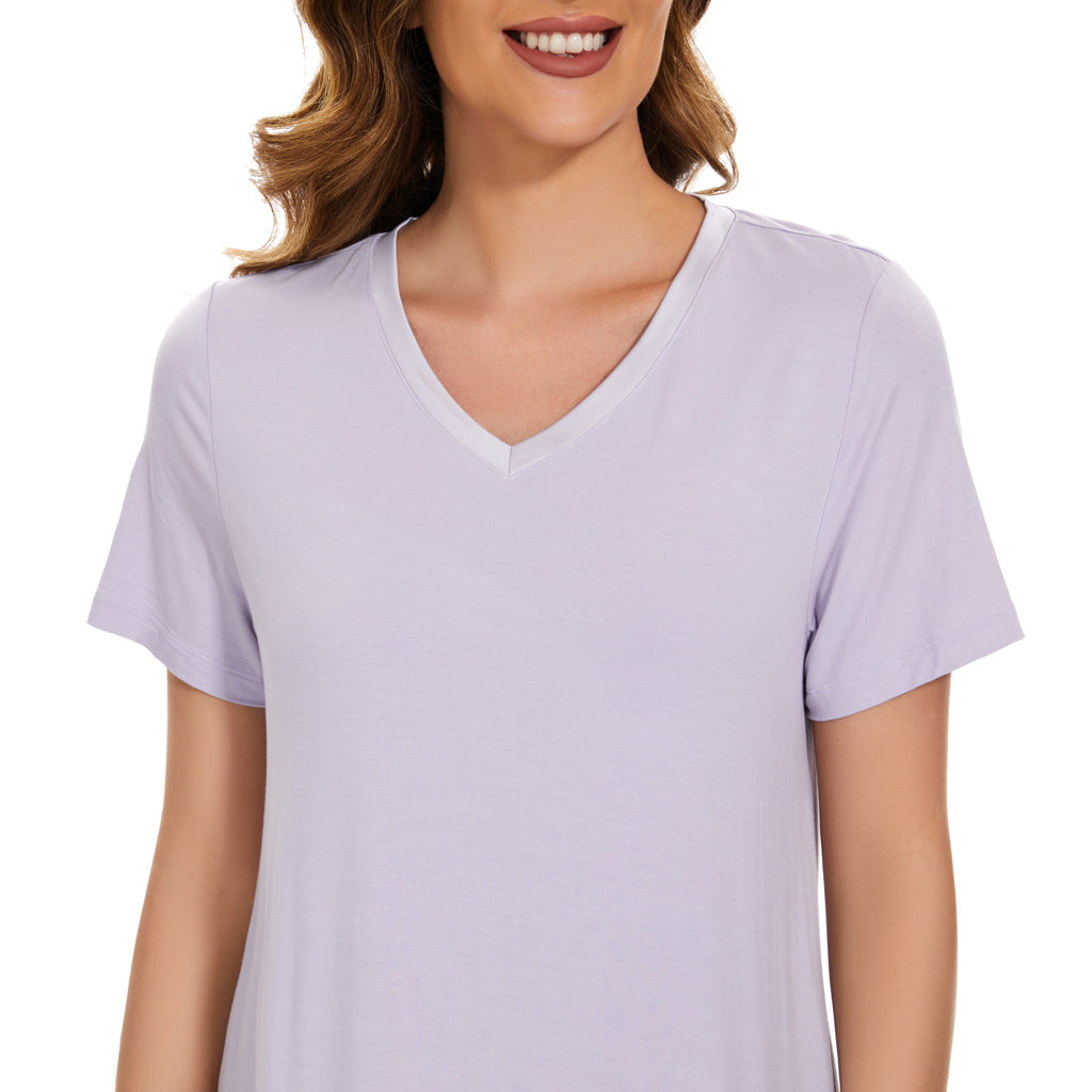 Twilight Bamboo Short Sleeve Nightdress