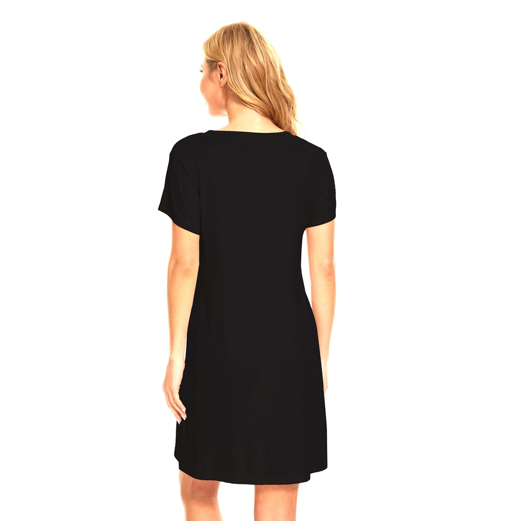 Black Bamboo Sleepshirt