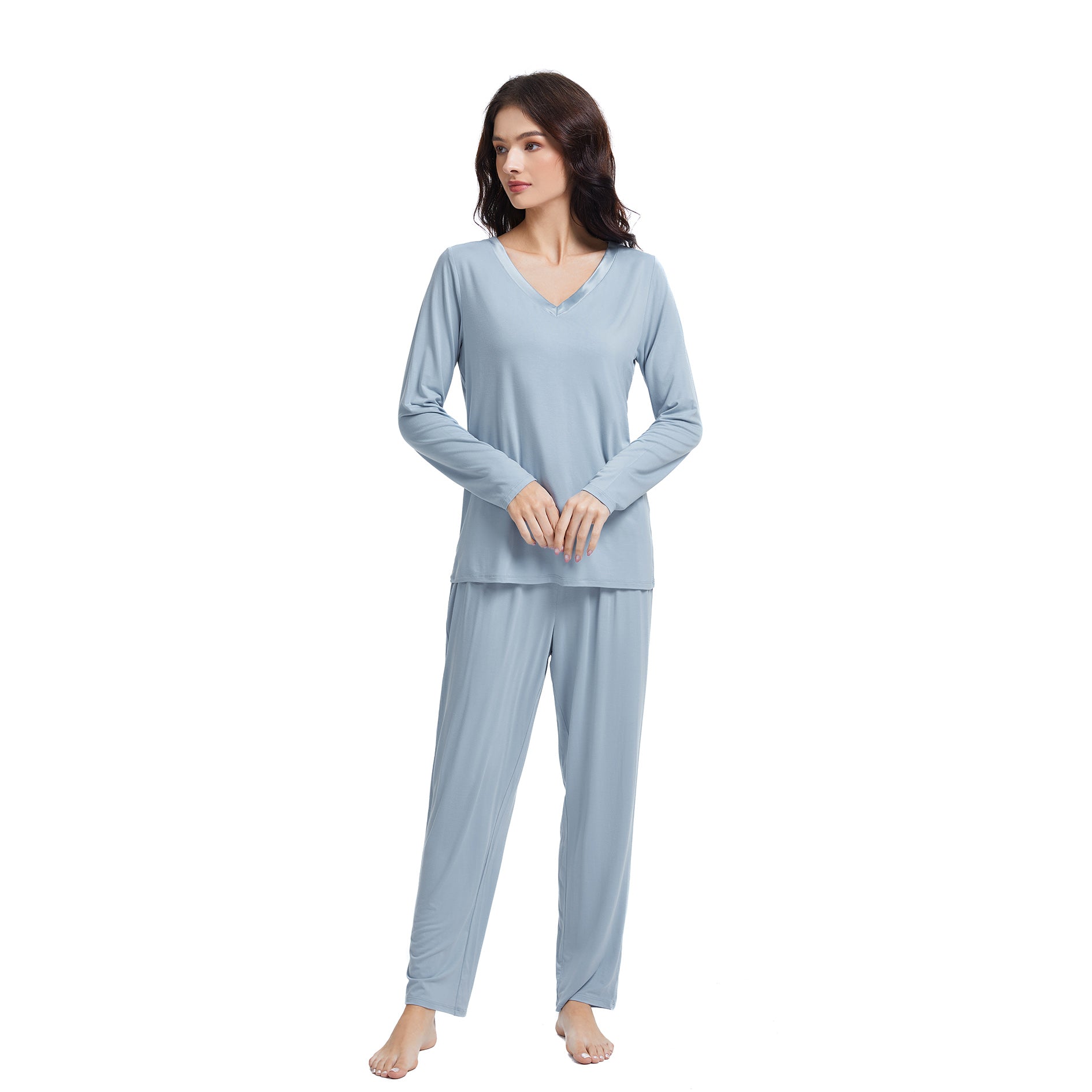 Bamboo Long Sleeve PJ Set