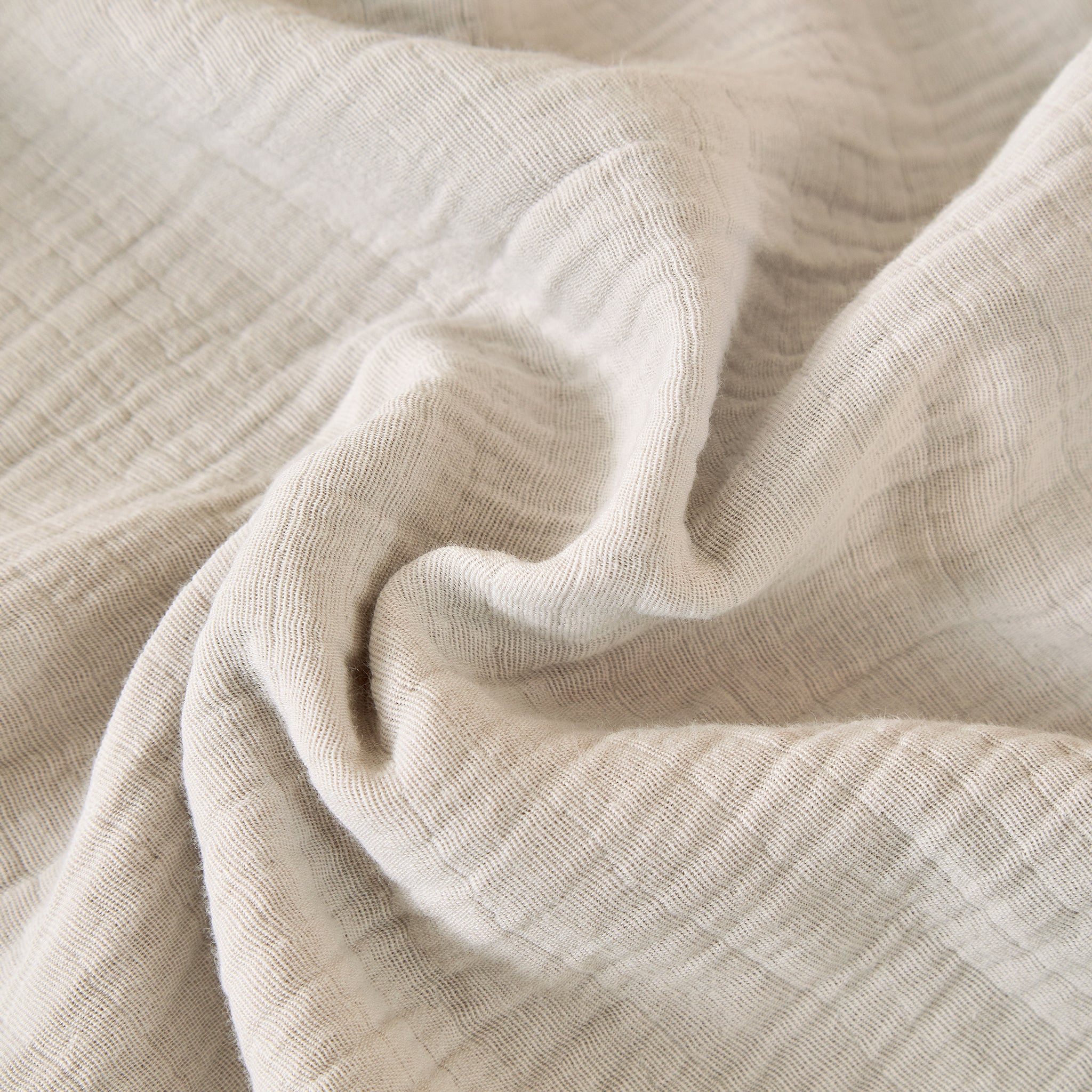 Crinkle Ash Duvet Cover Set