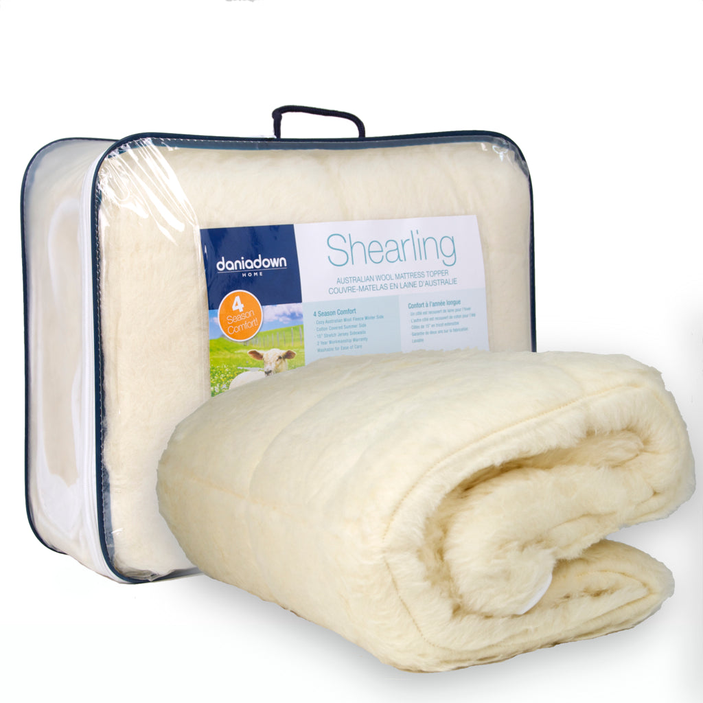 Shearling Mattress Topper - Daniadown Home