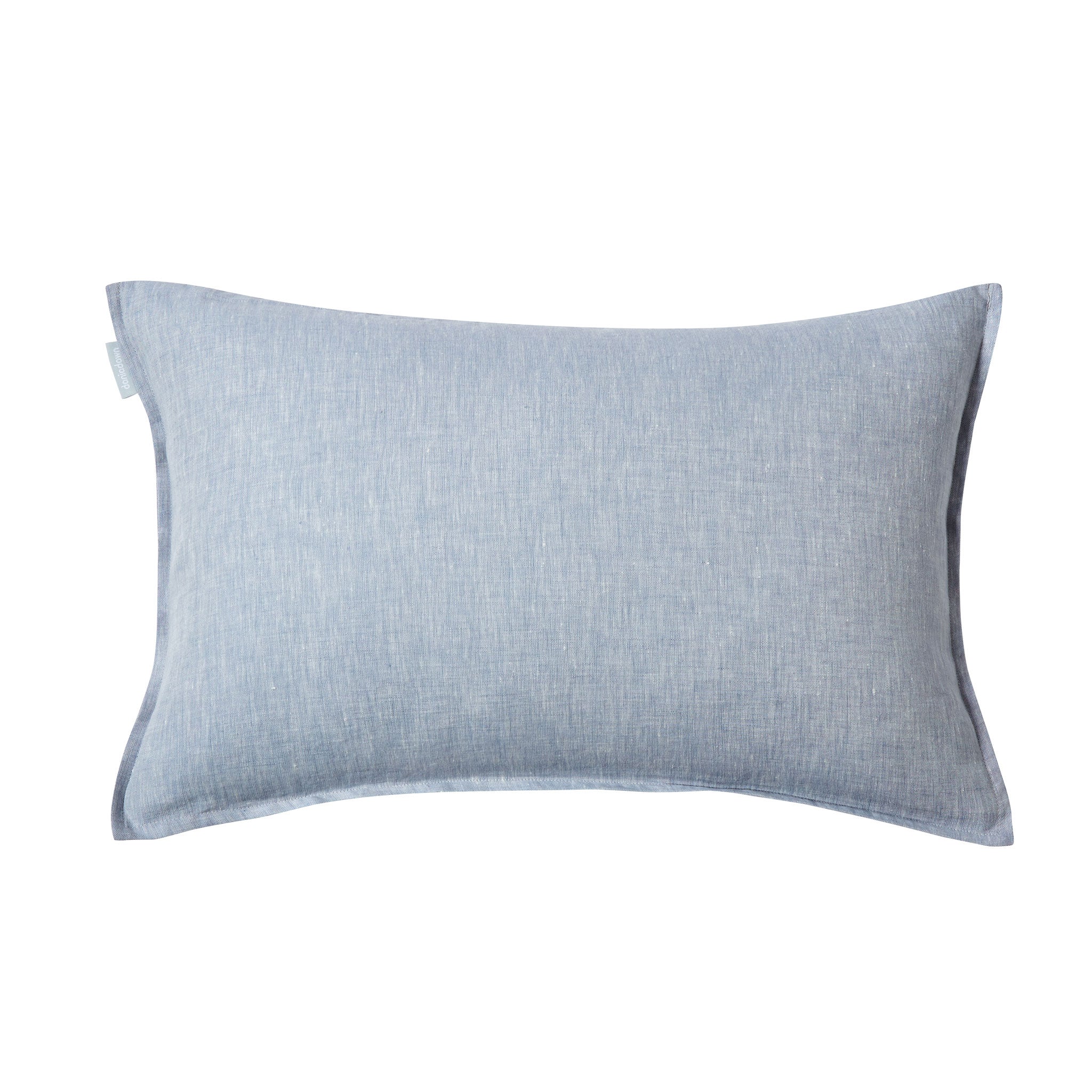 Blue Heather French Linen Cushion
