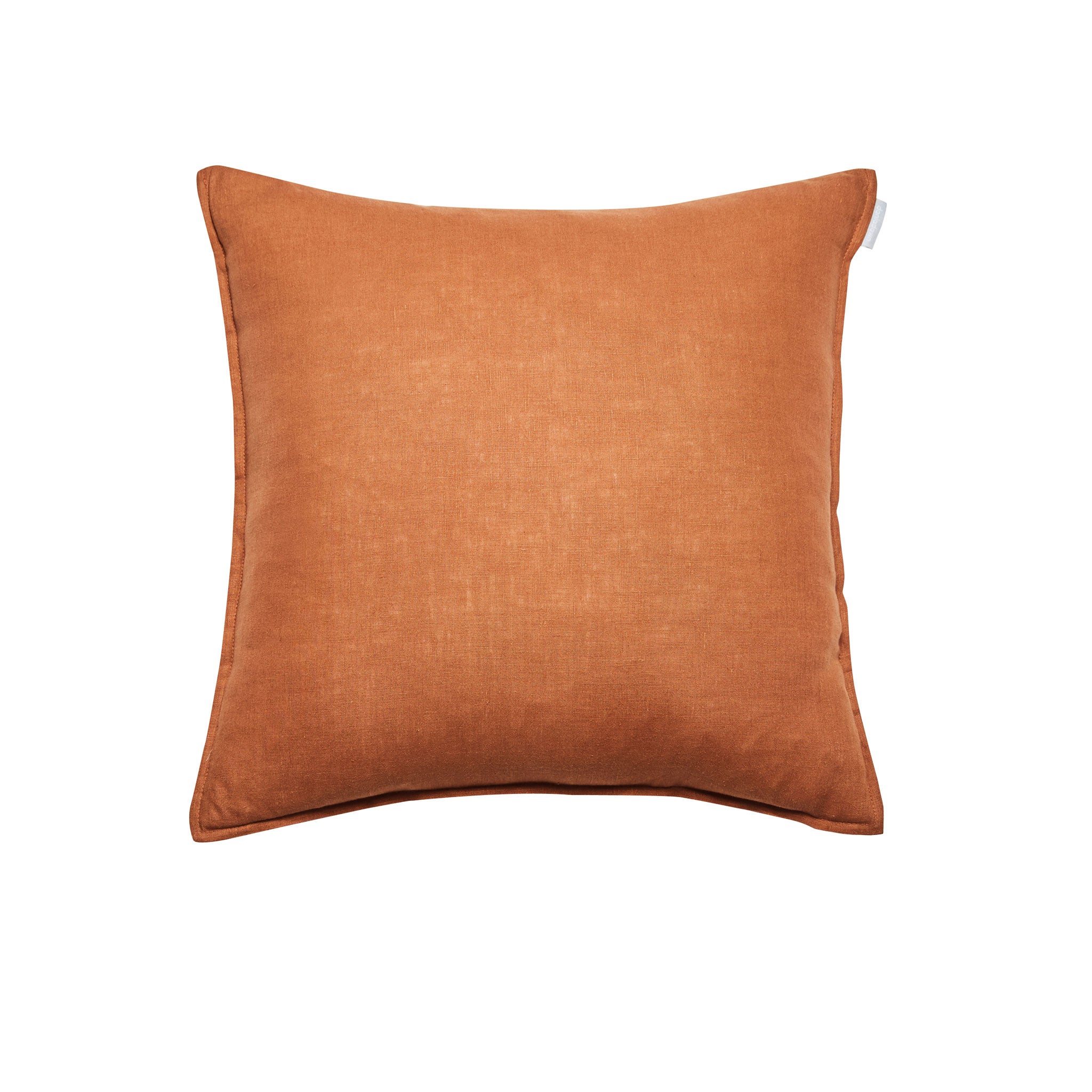 Ginger French Linen Cushion
