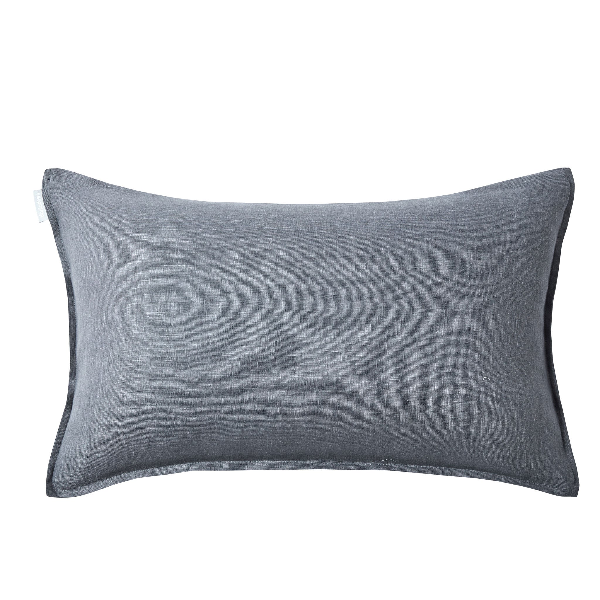 Graphite French Linen Cushion