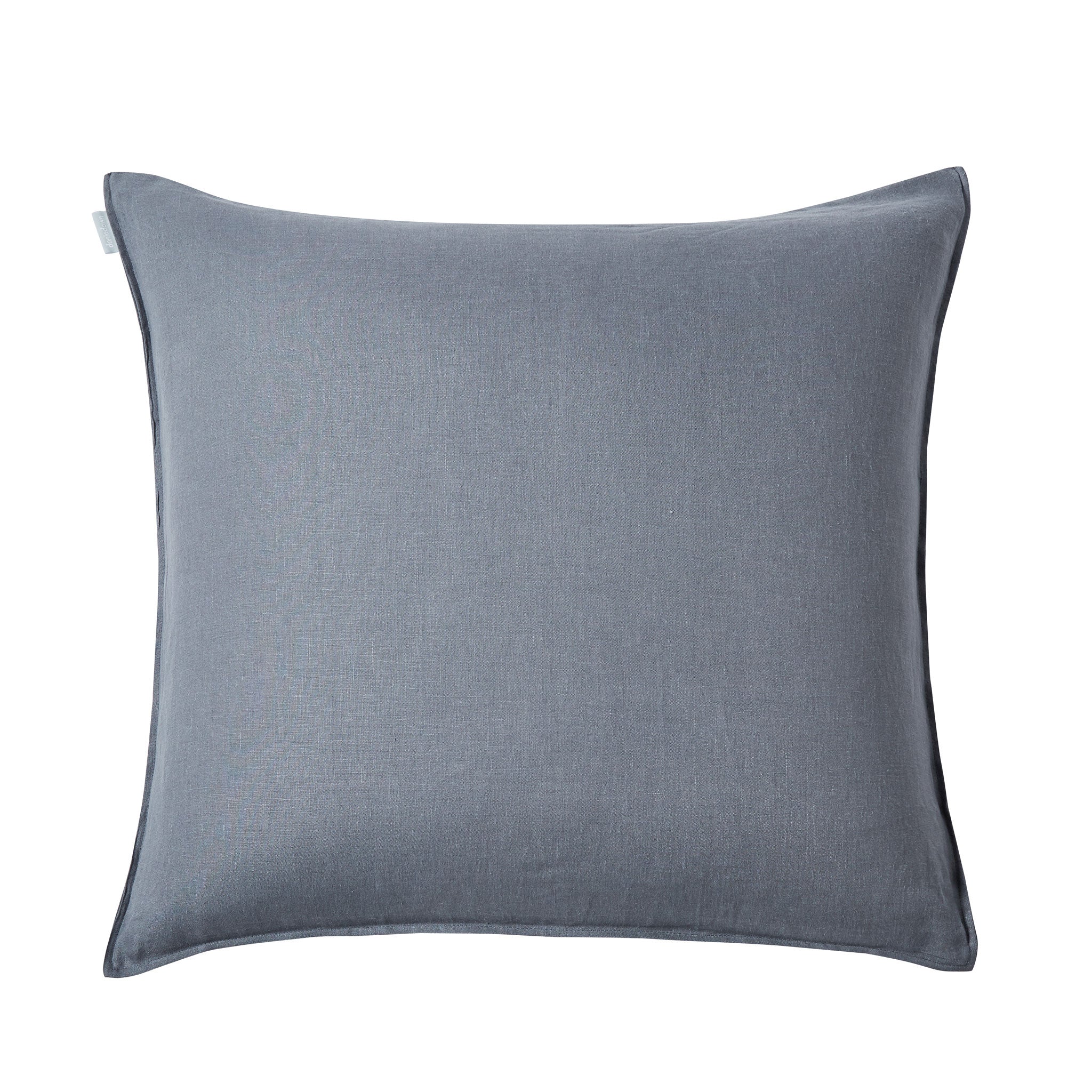 Graphite French Linen Cushion