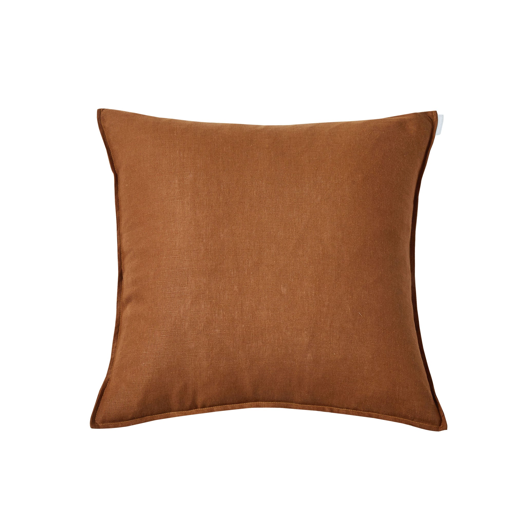 Pecan French Linen Cushion