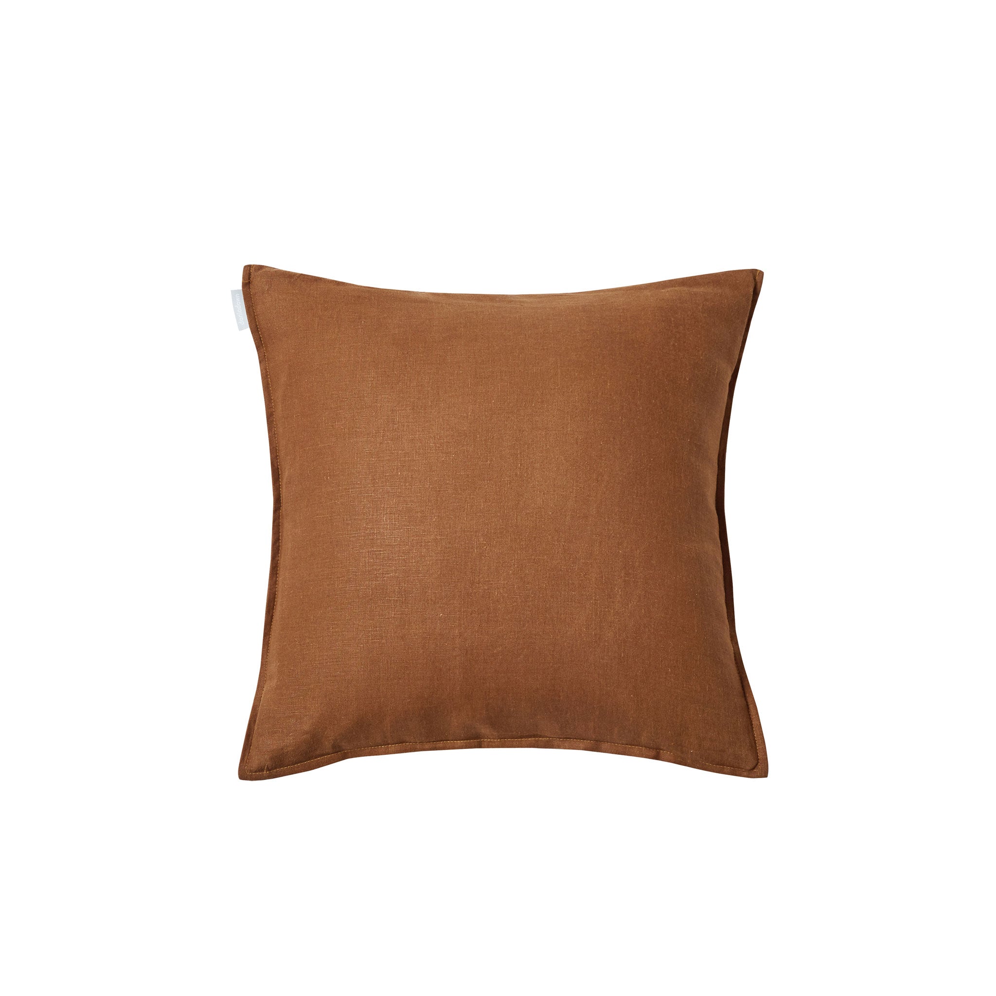 Pecan French Linen Cushion