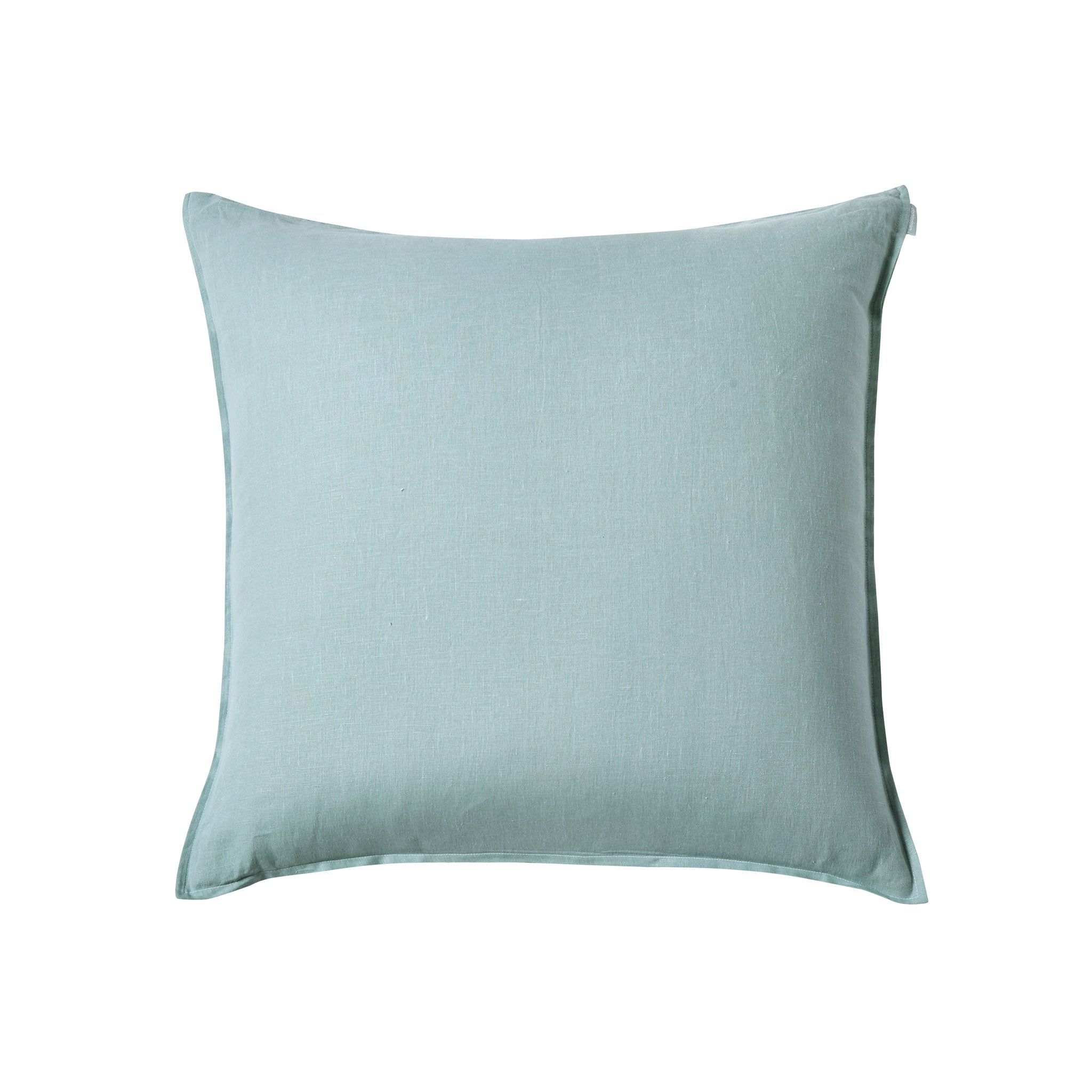 Soft Aqua French Linen Cushion