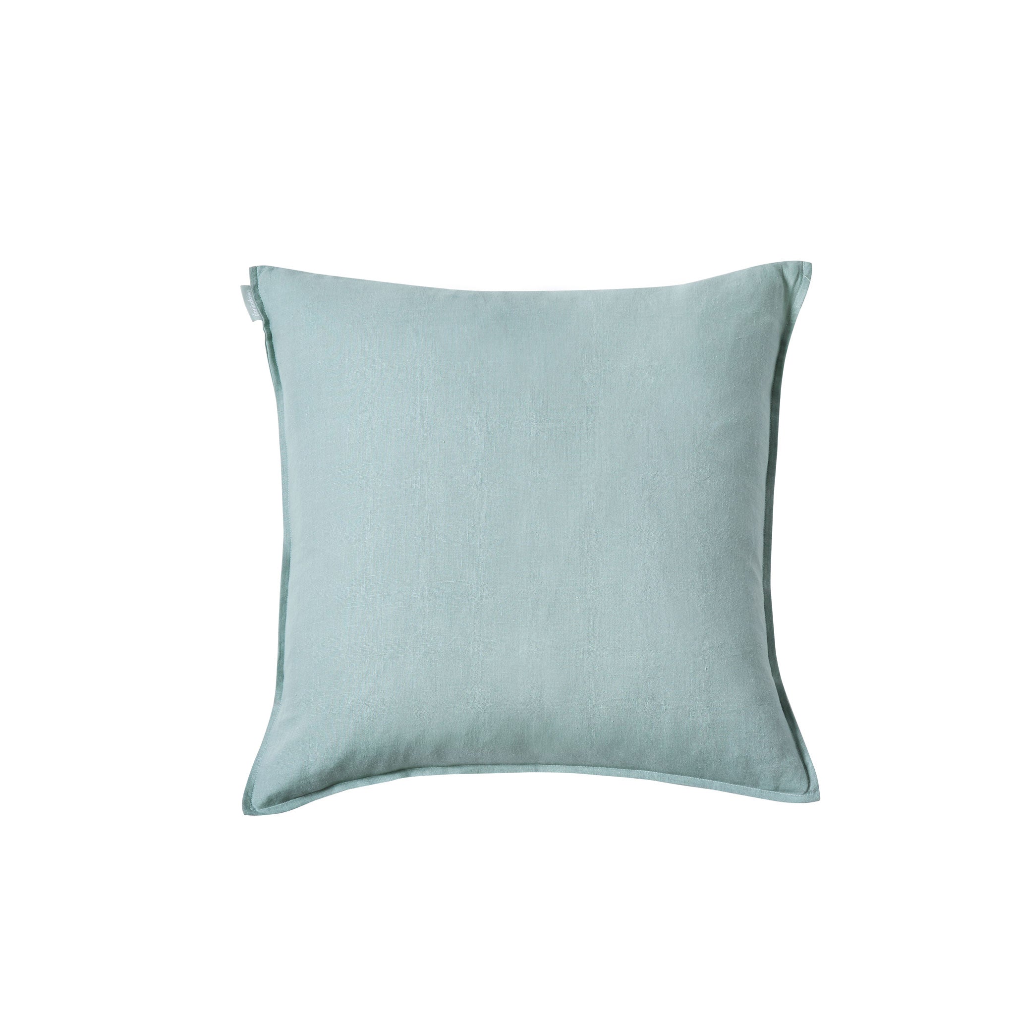 Soft Aqua French Linen Cushion
