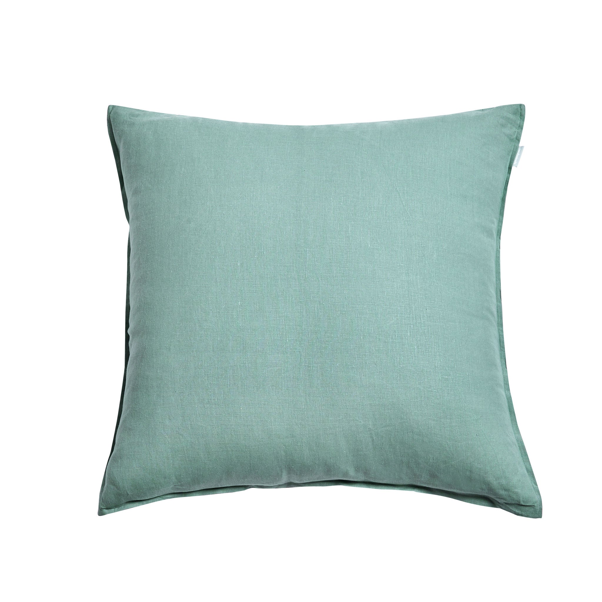Stone Blue French Linen Cushion