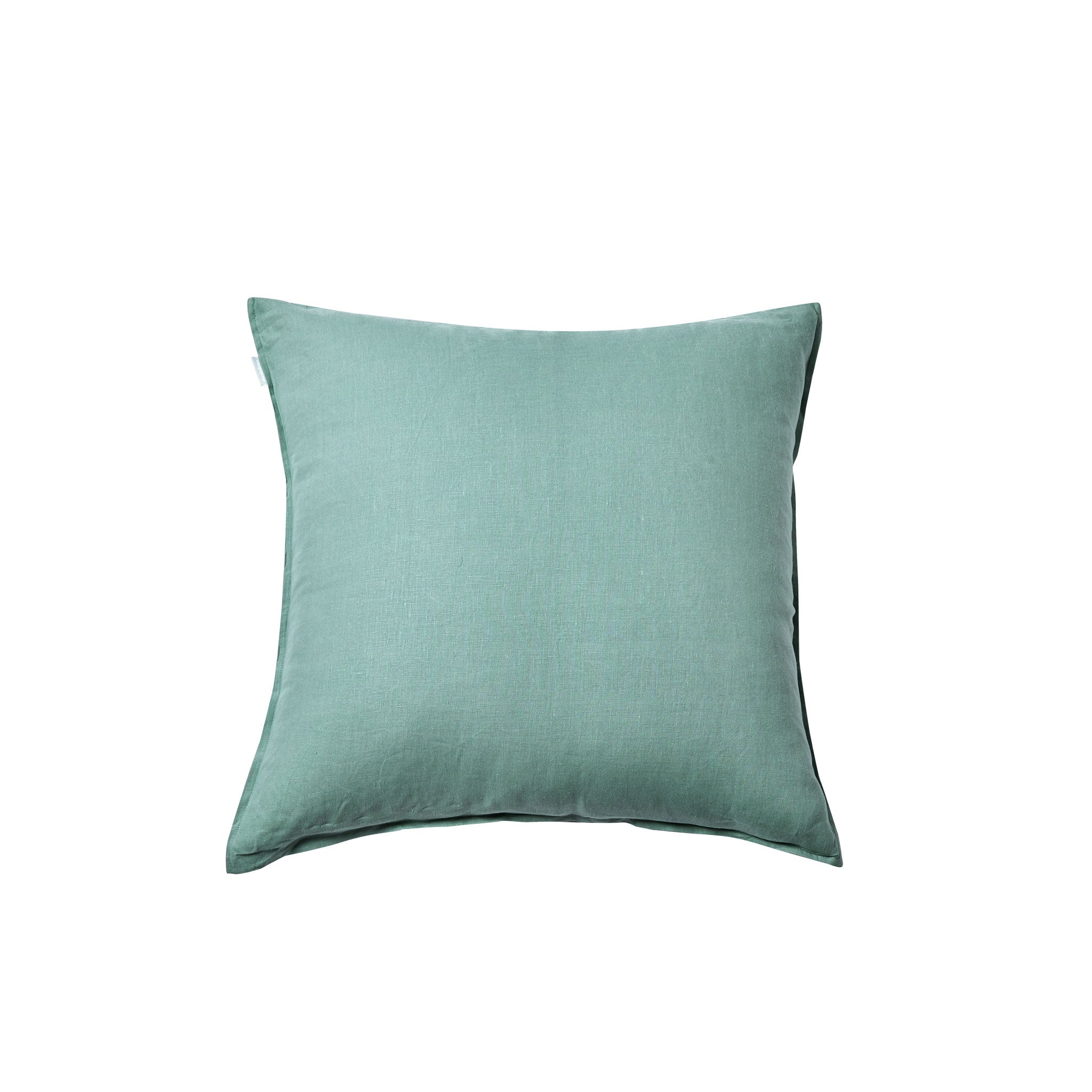 Stone Blue French Linen Cushion