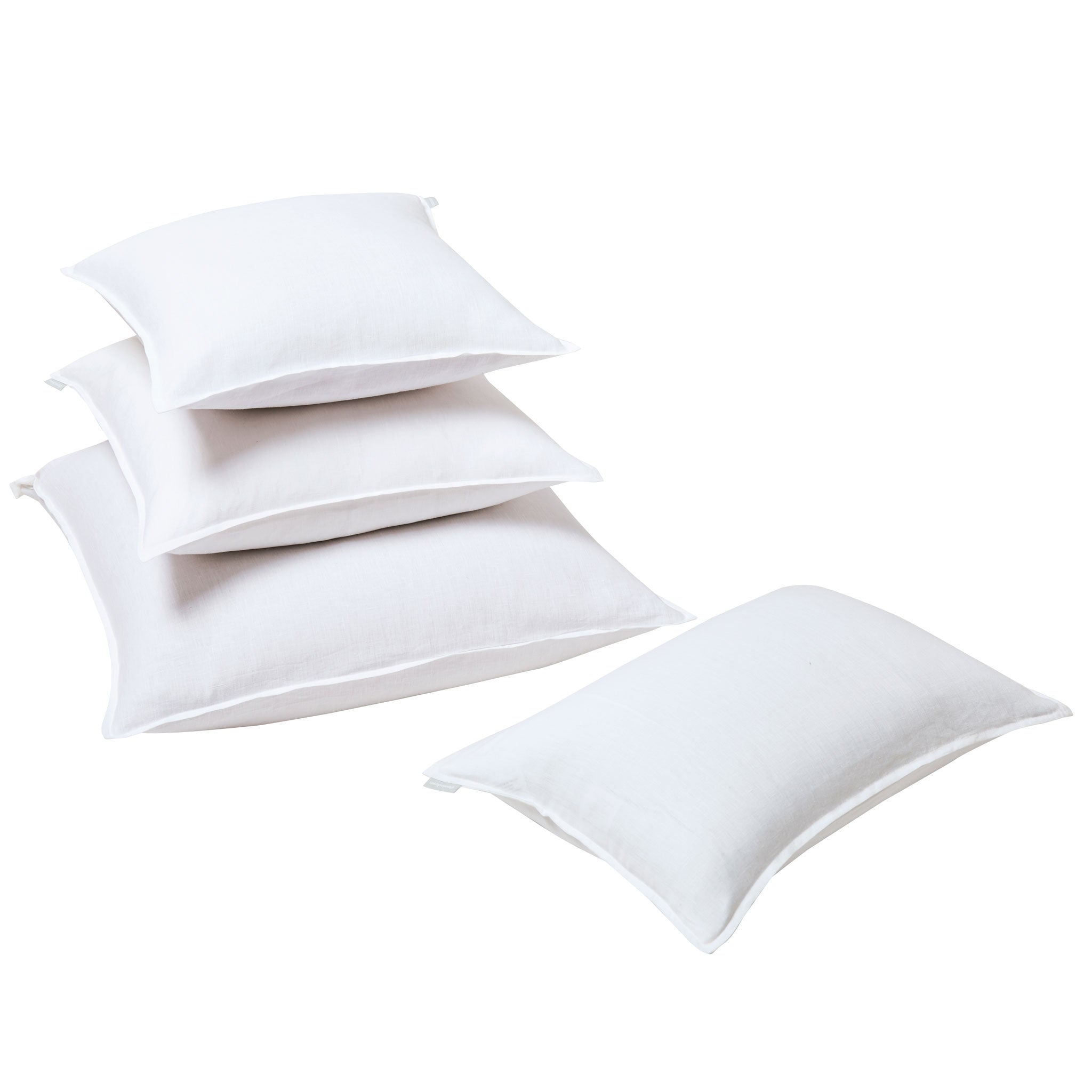 Star White French Linen Cushion