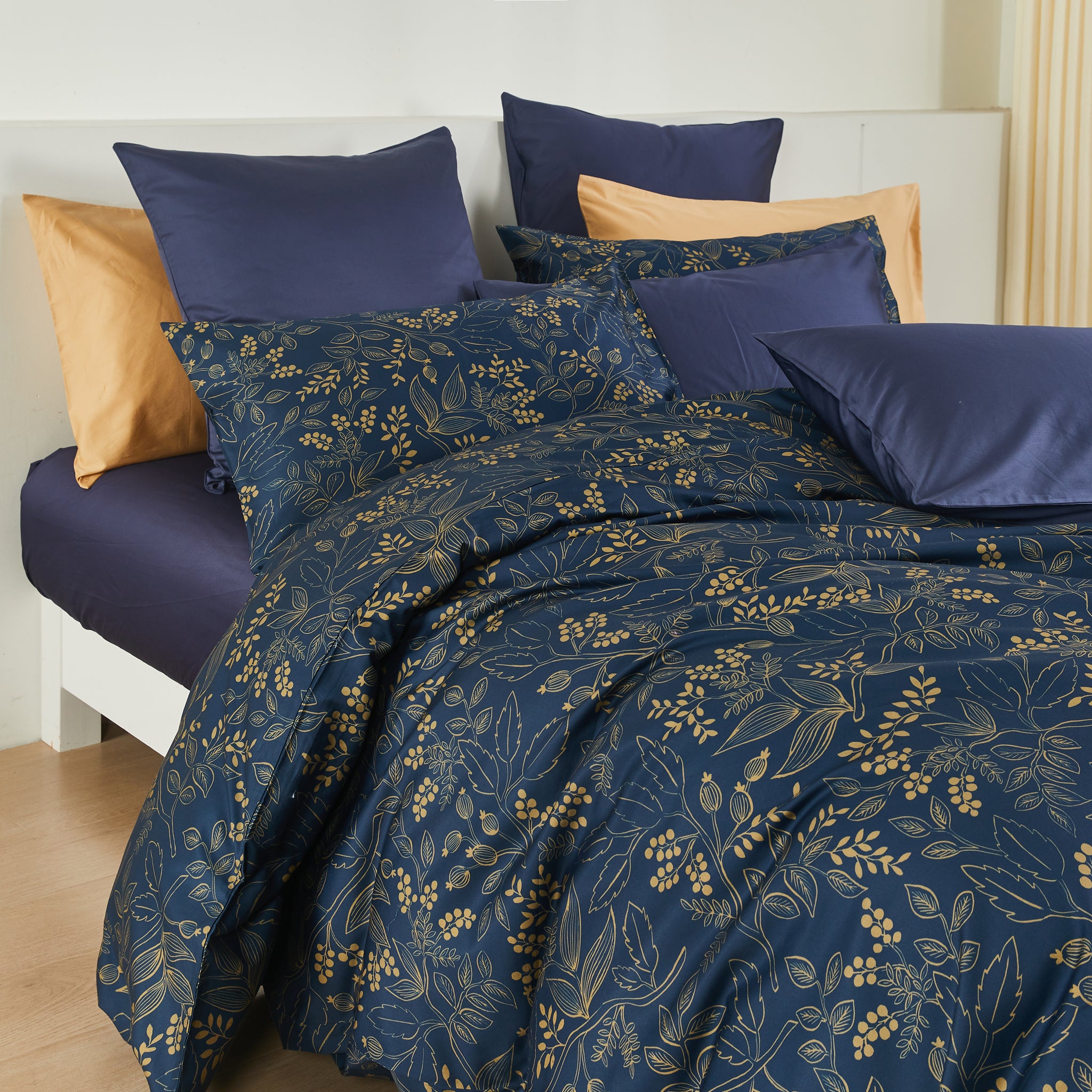 Grove Navy Duvet Cover Set