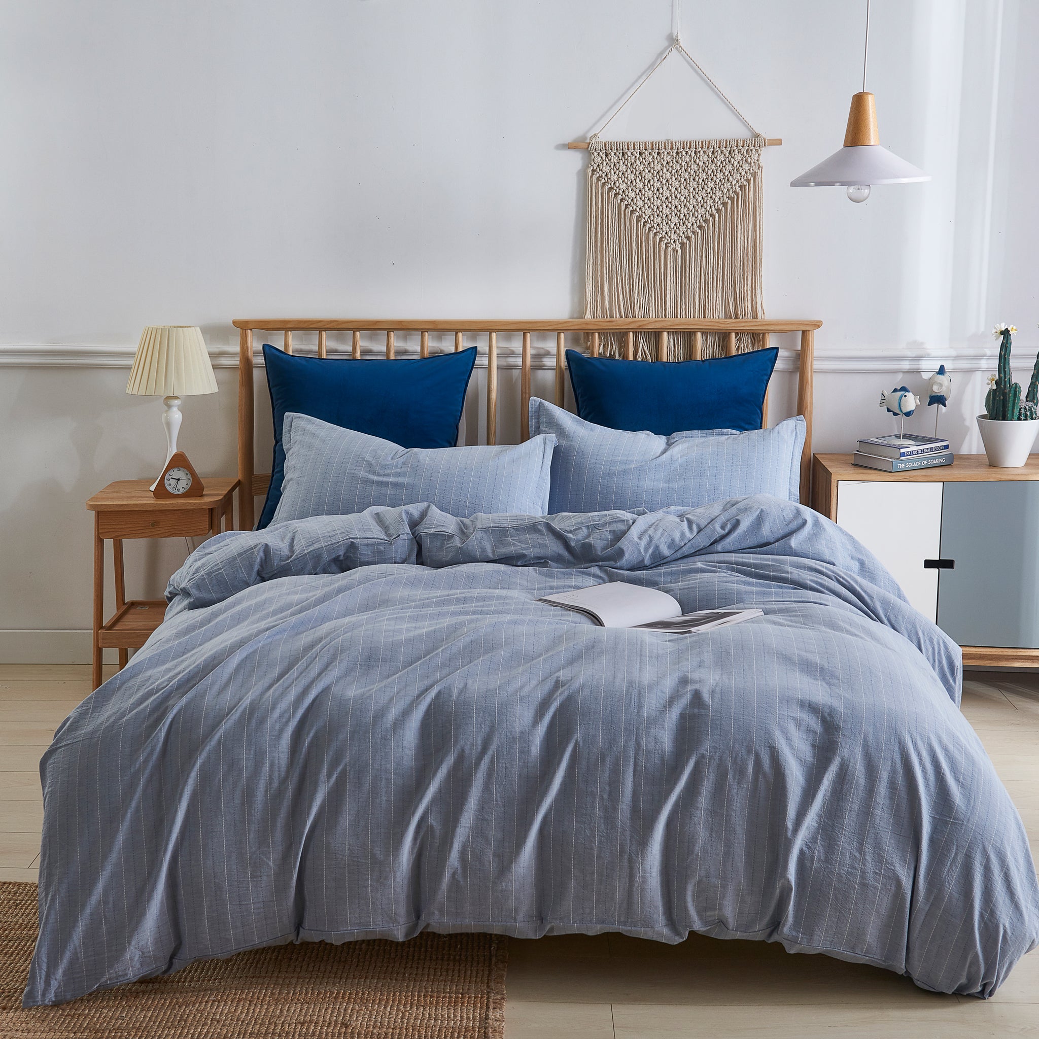 Pinstripe Duvet Cover Set - Daniadown Home