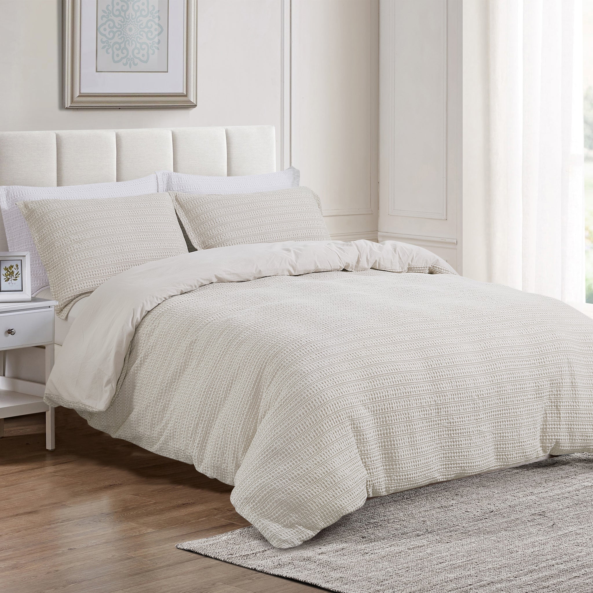 Solene Flax Duvet Cover Set