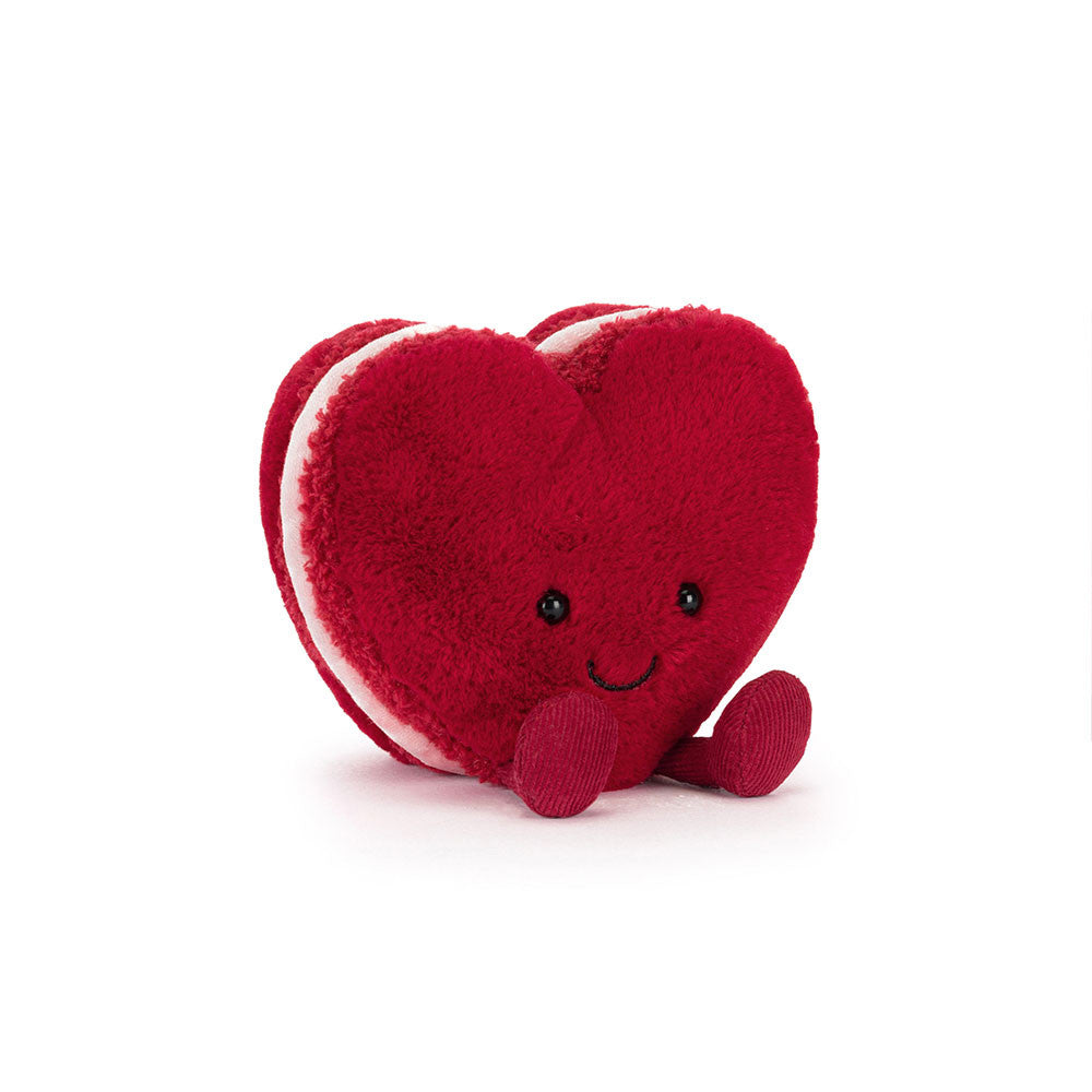 新品　ジェリーキャット　ハート　マカロン　赤　レッド　macaron スイーツ Arlette Red Heart Macaron