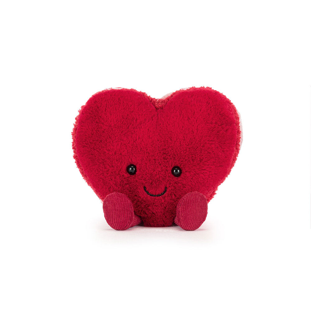 Arlette Red Heart Macaron