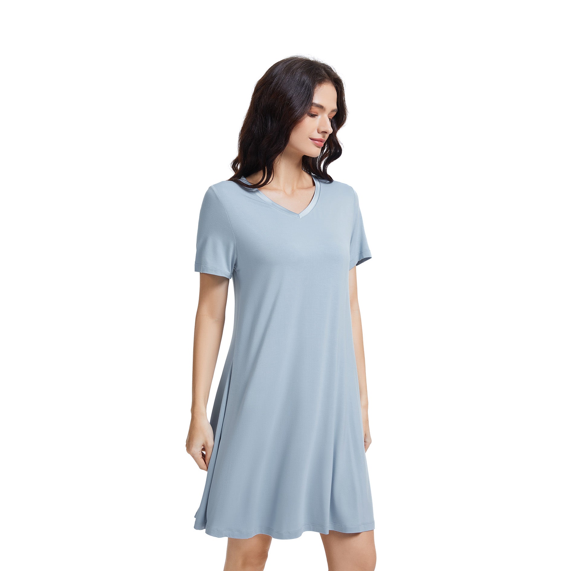 Celestial Bamboo Short Sleeve Nightdress