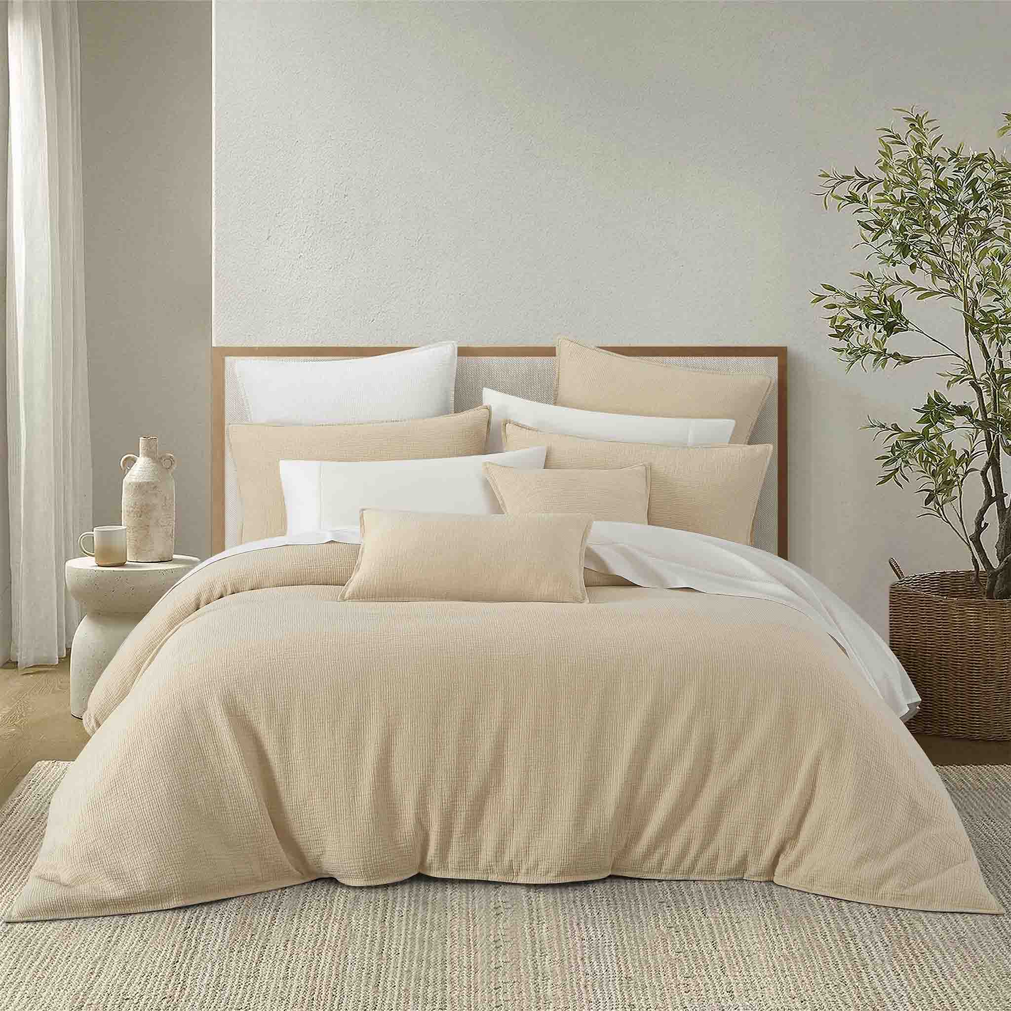 Chaucer Latte Duvet Cover Set