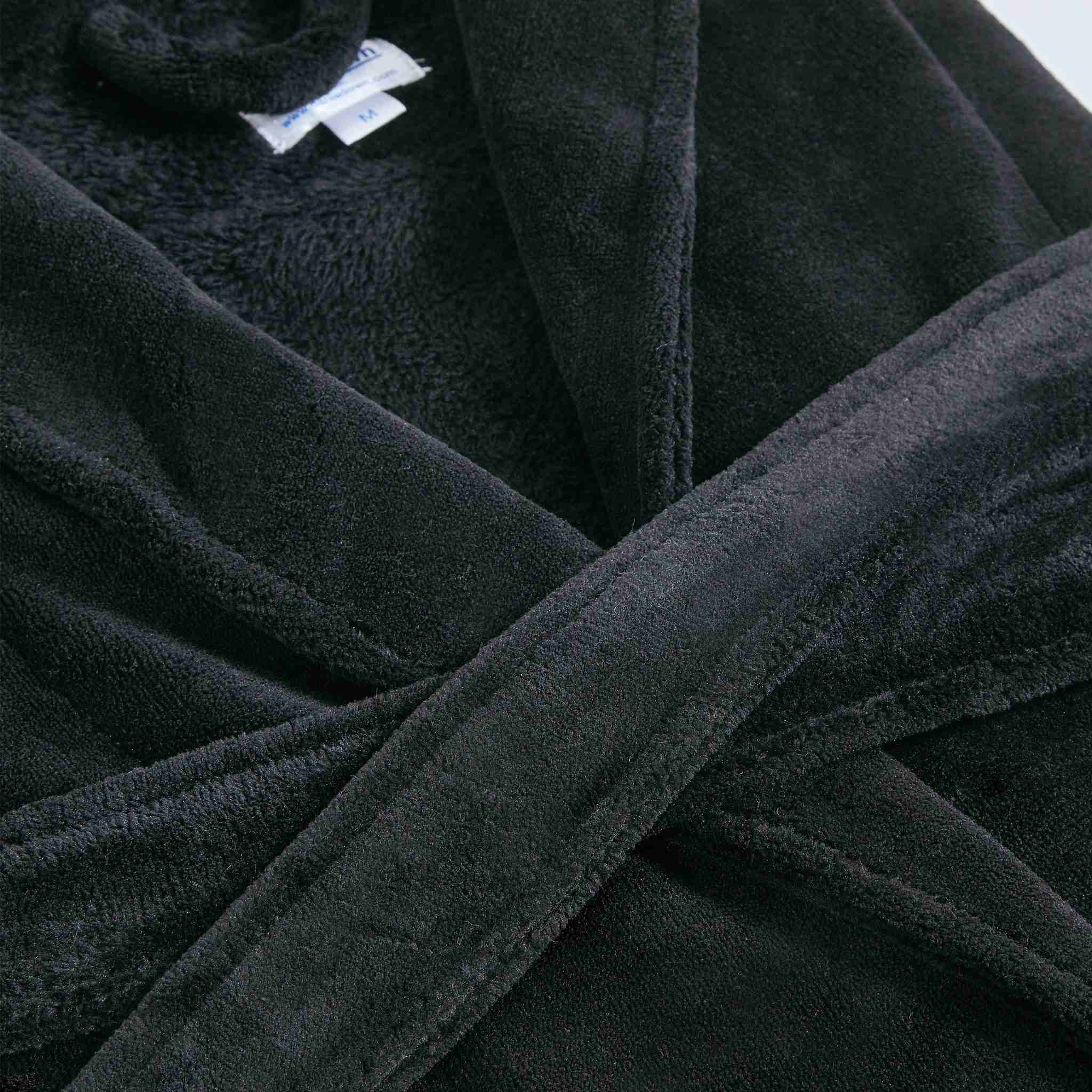 Black Cozy Robe