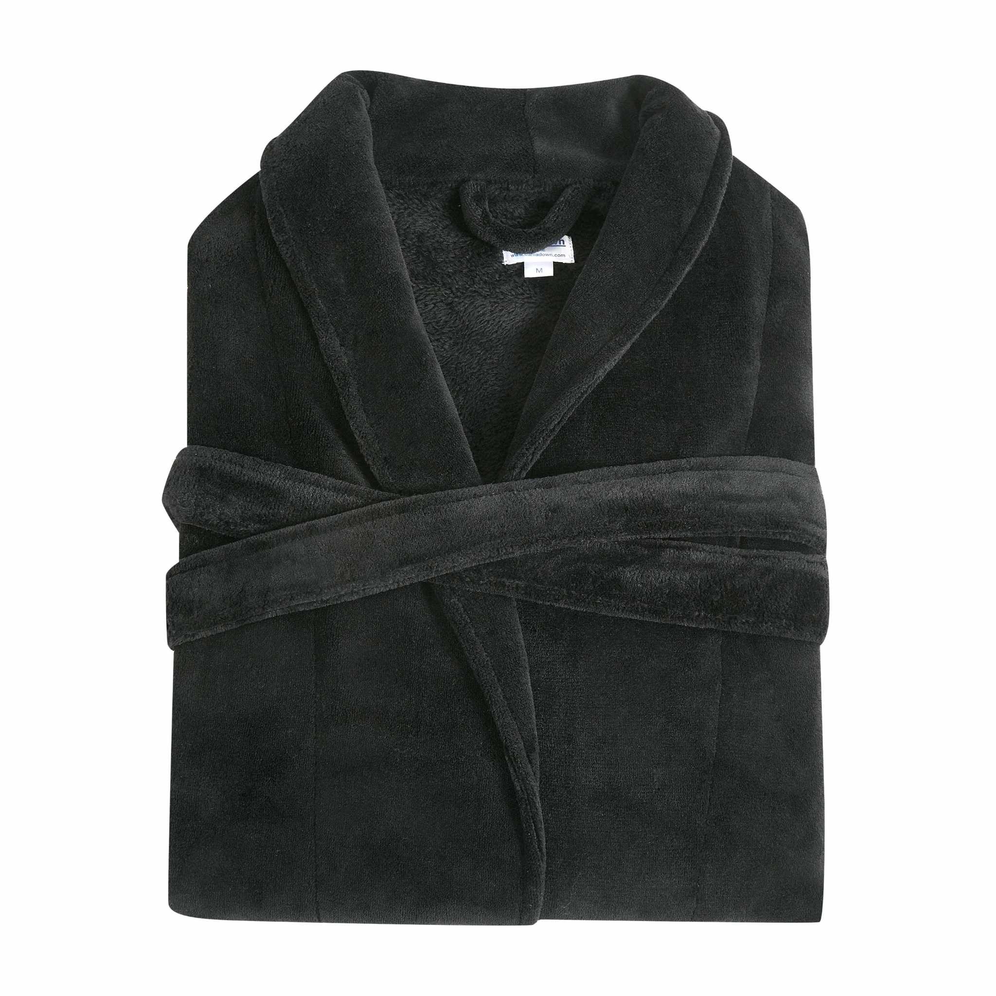 Black Cozy Robe