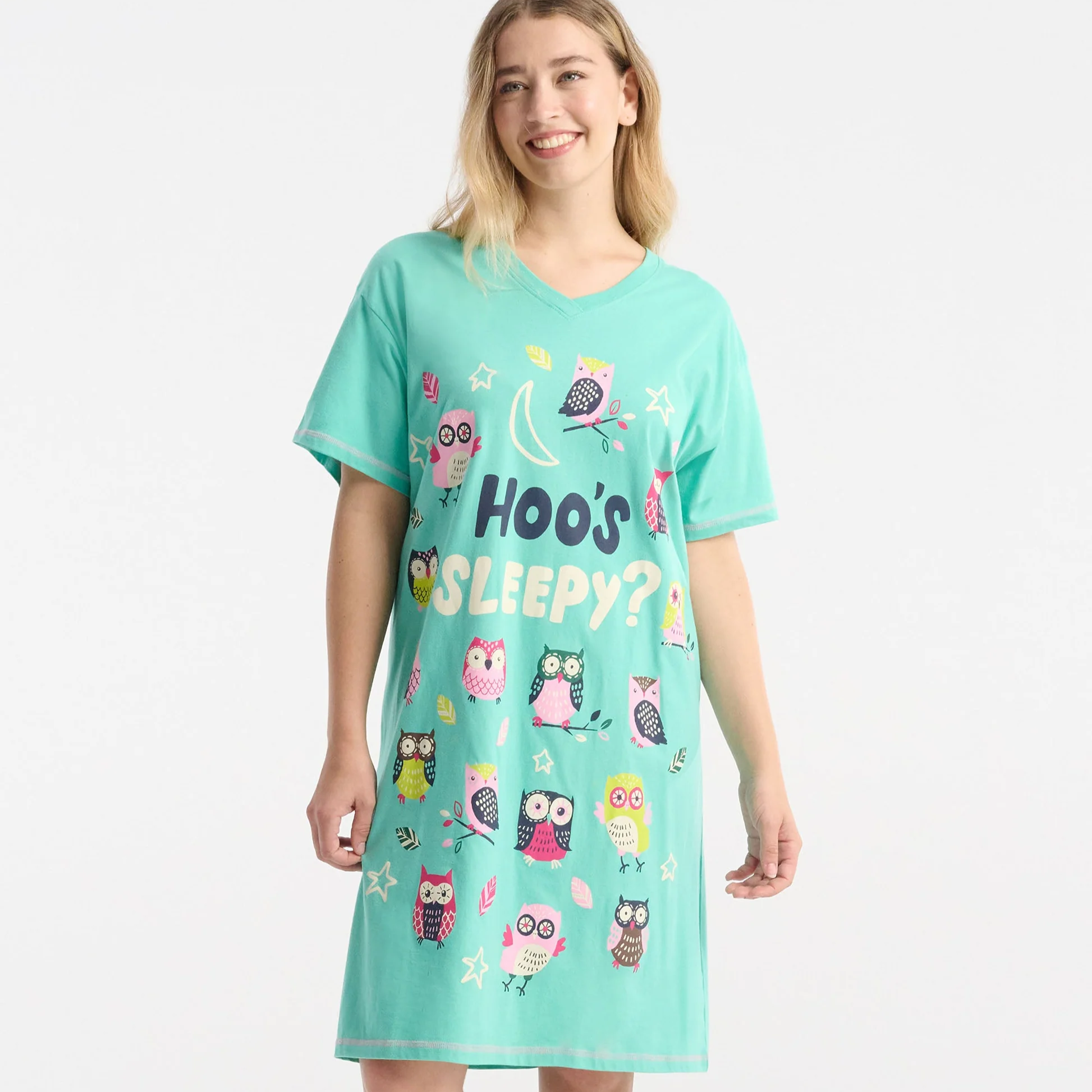 Hoo's Sleepy Sleepshirt