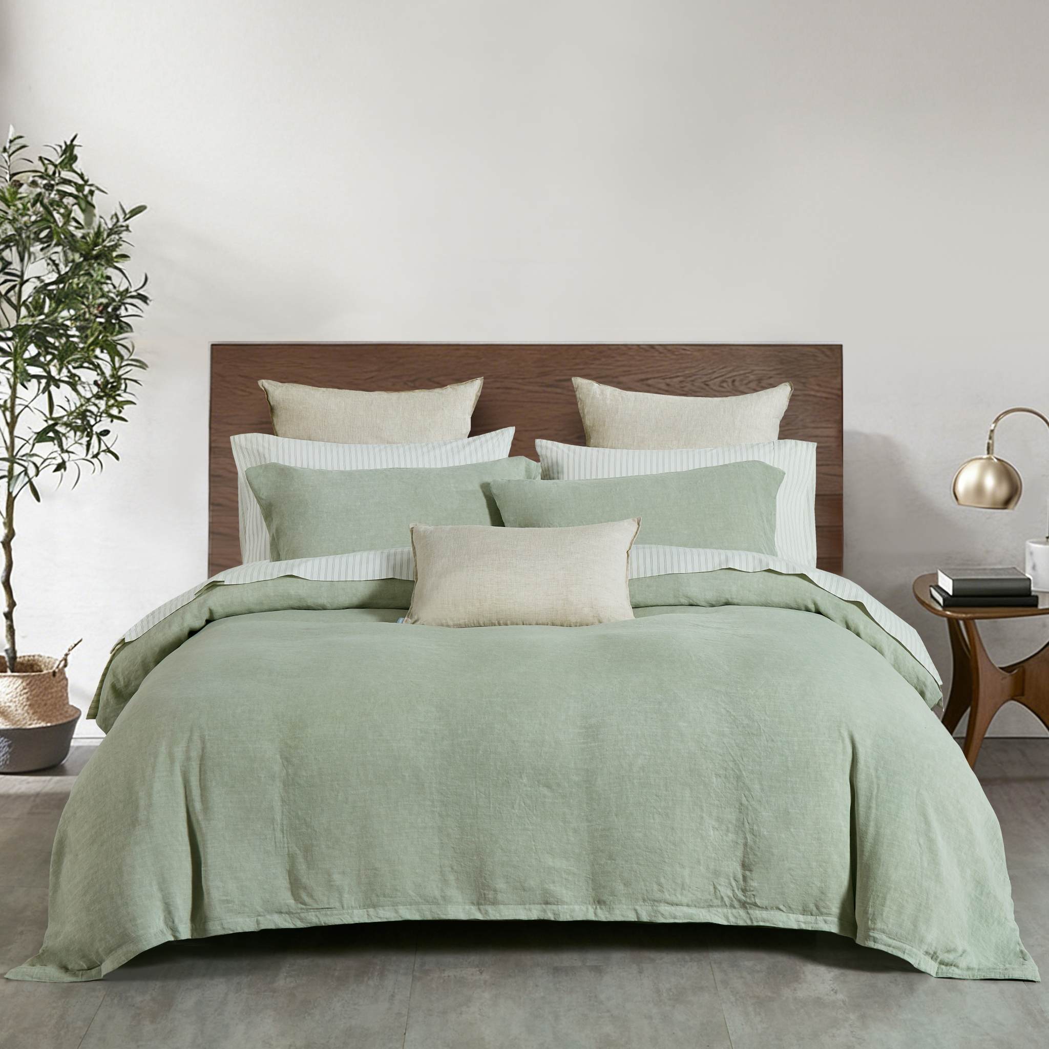 Lichen Vintage Touch Duvet Cover Set