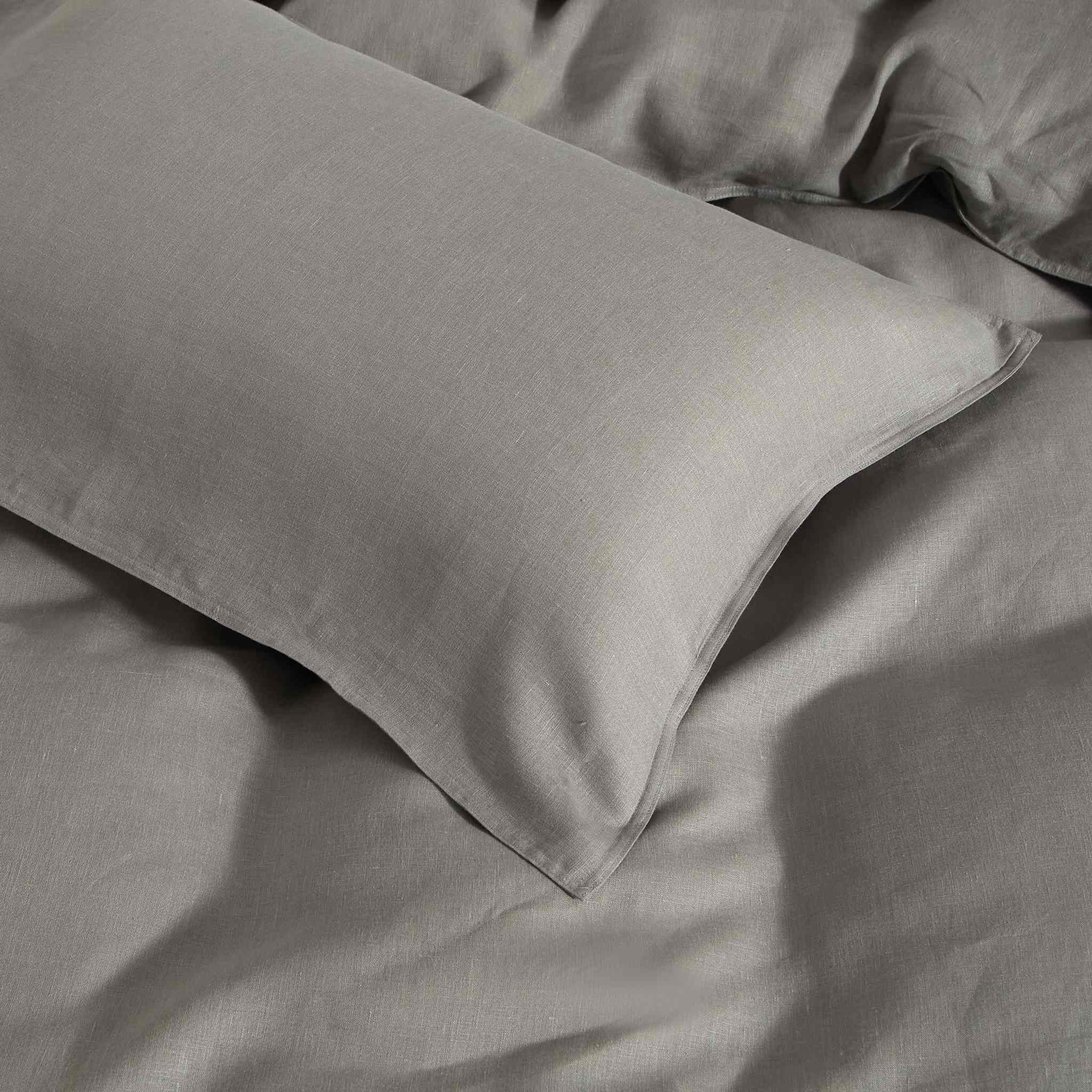 Fossil French Linen Duvet Cover Set