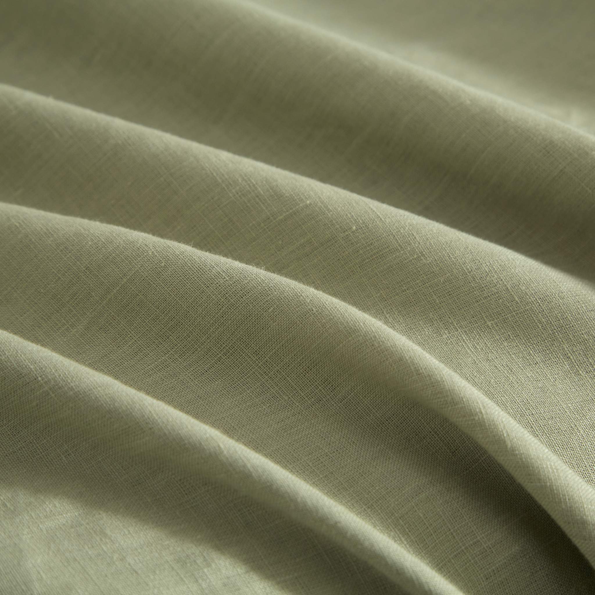 Spray Green French Linen Duvet Cover Set