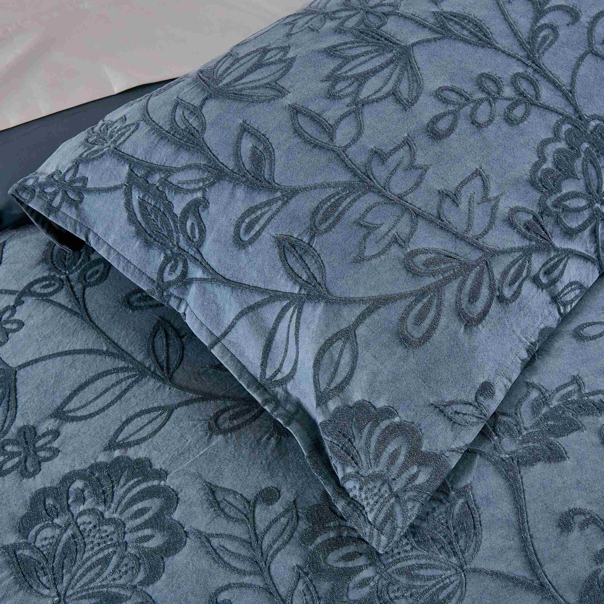 Matrice Blue Duvet Cover Set
