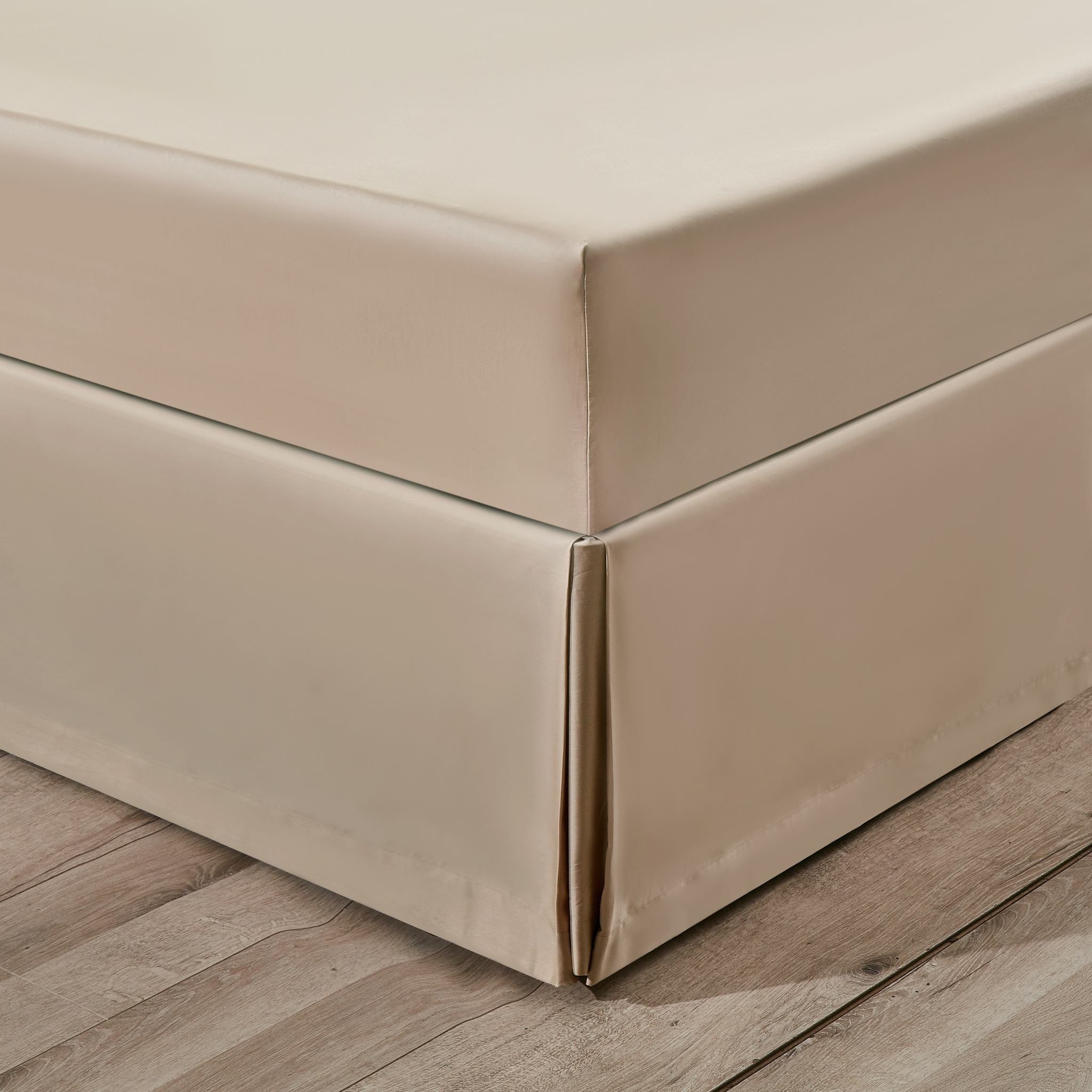 Mocha Pima Cotton Bedskirt