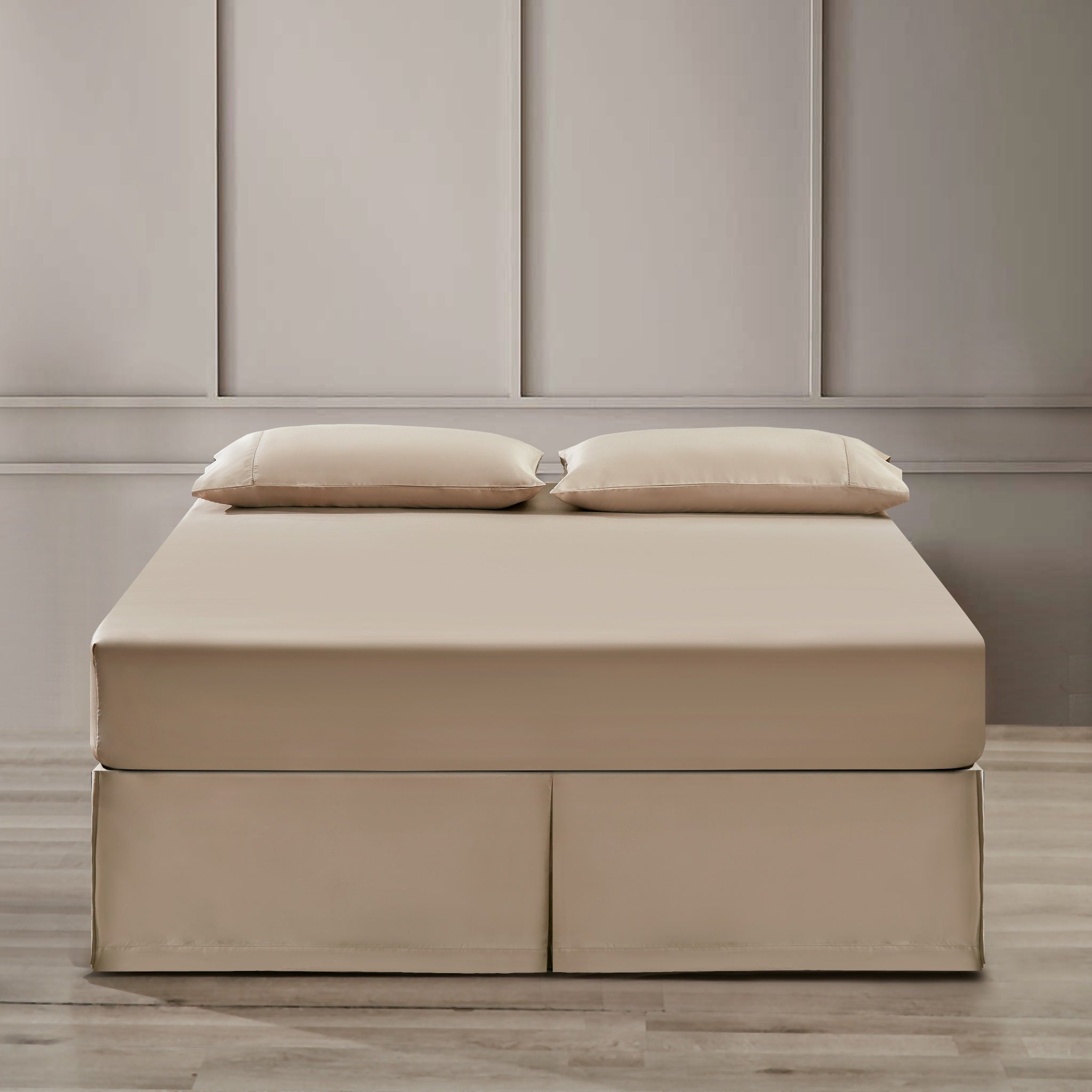 Mocha Pima Cotton Bedskirt