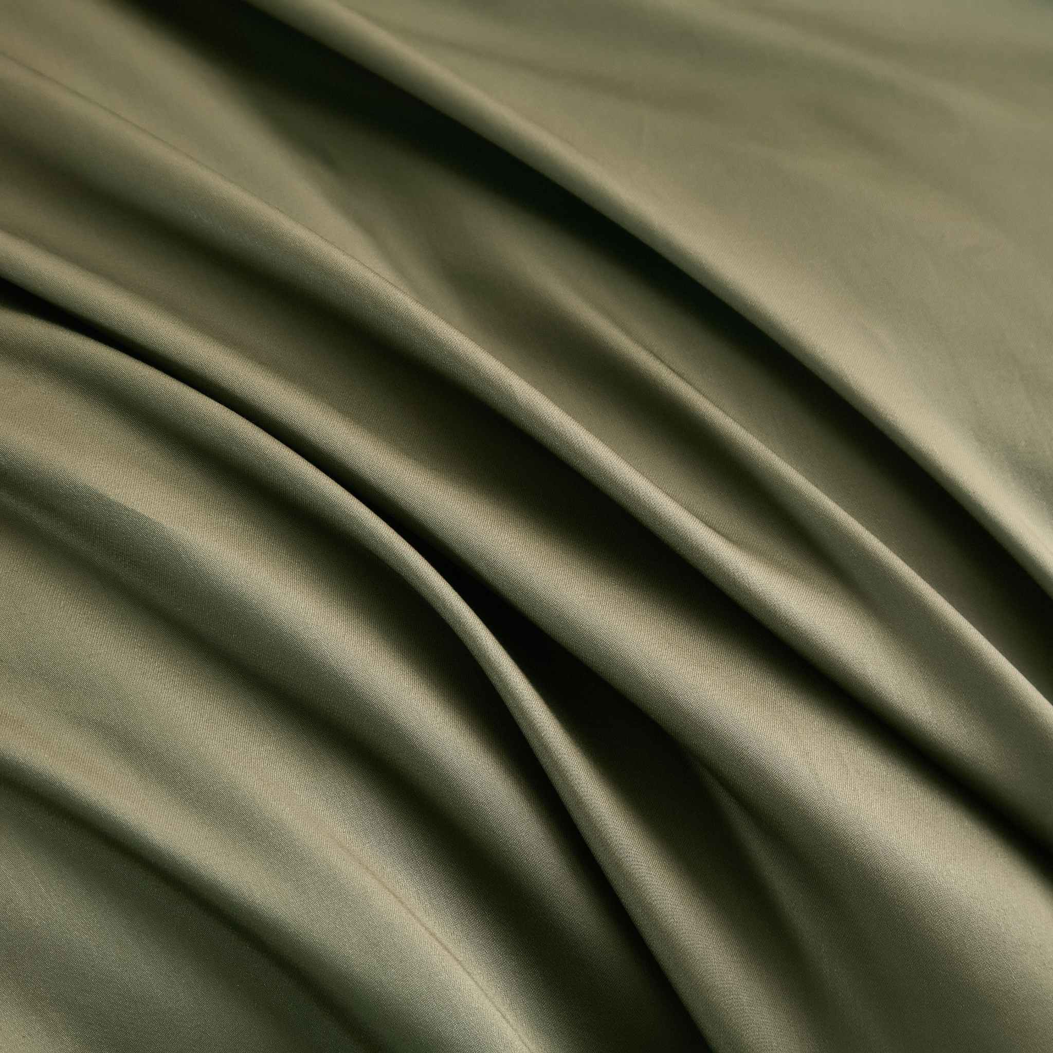 Moss Pima Cotton Duvet Cover Set