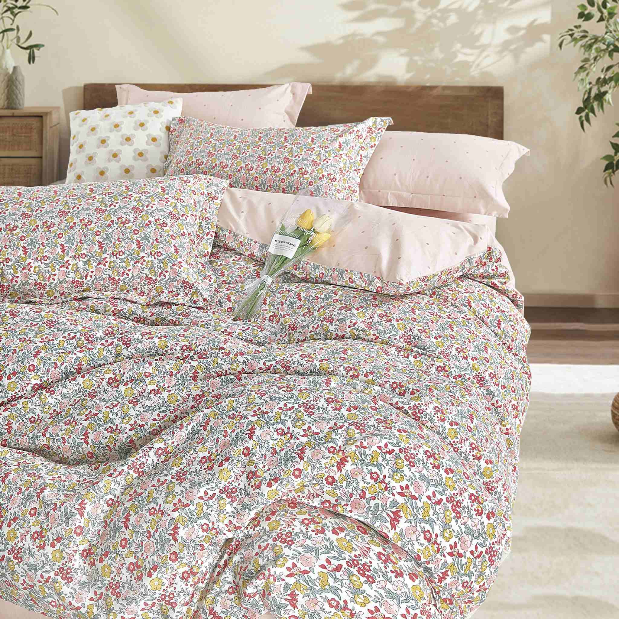 Peony Blossom Duvet Cover Set