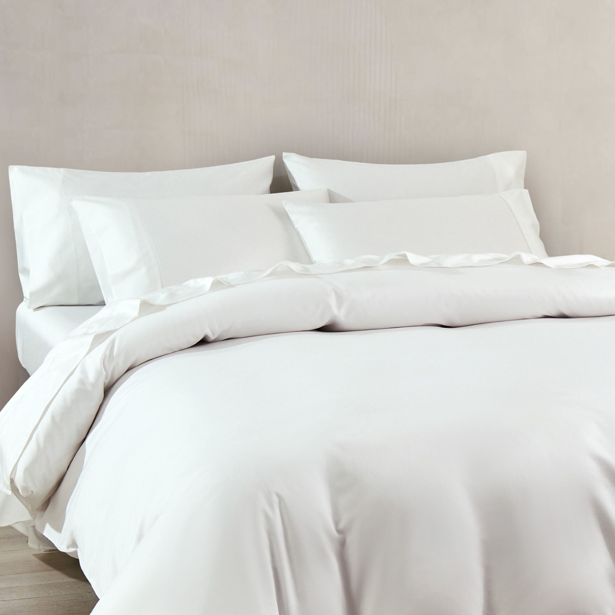 Lace Pima Cotton Duvet Cover Set