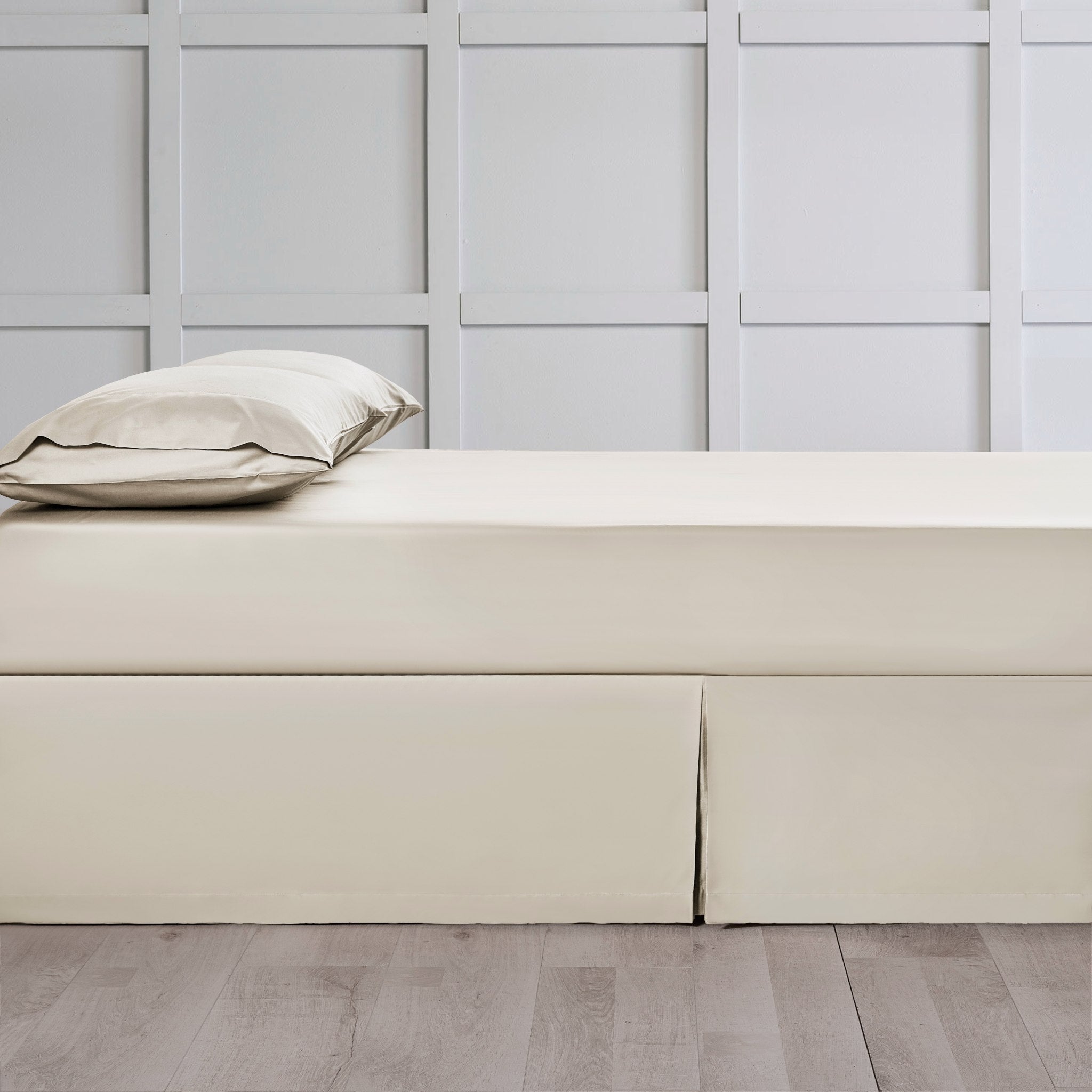 Stone Pima Cotton Bedskirt