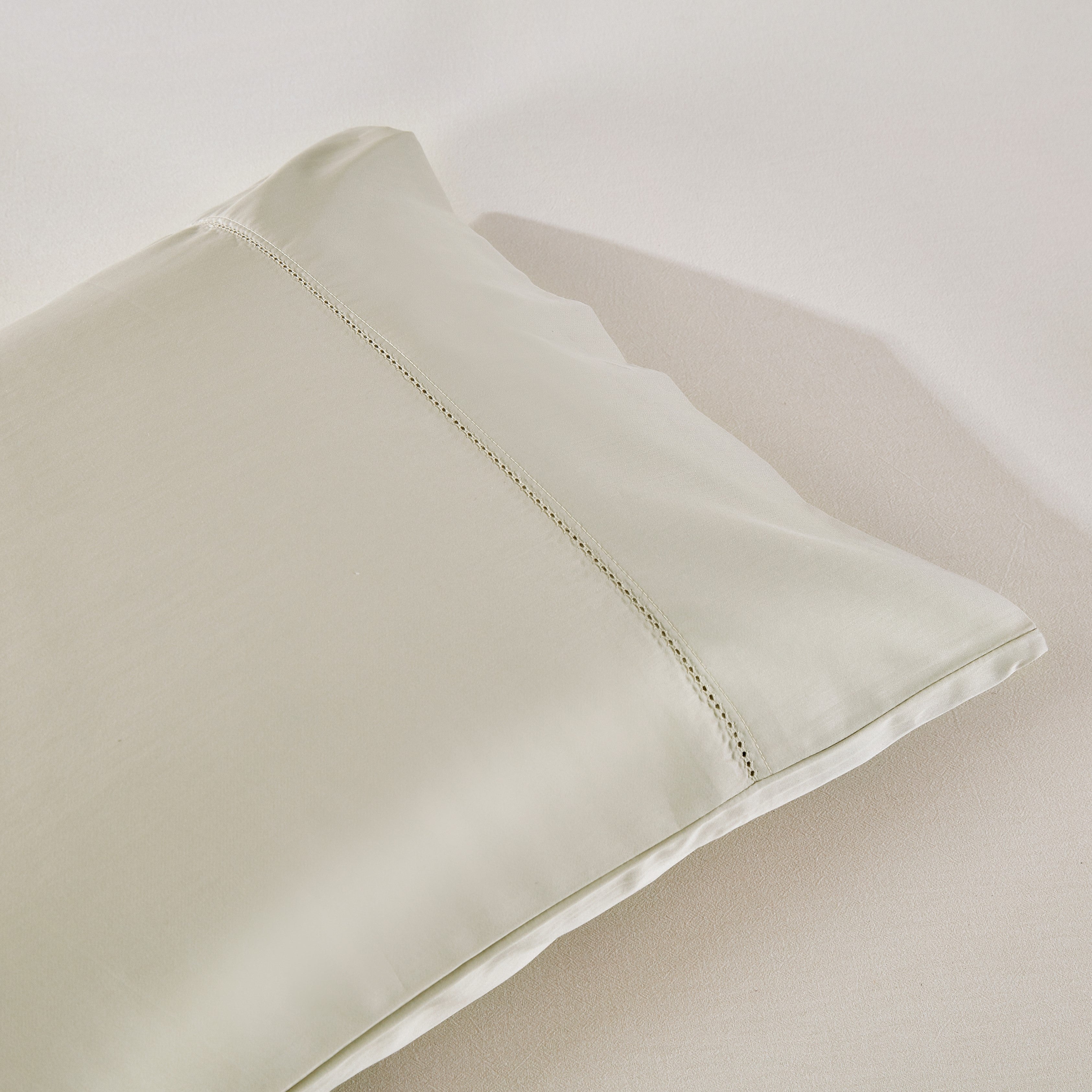 Stone Pima Cotton Pillowcases