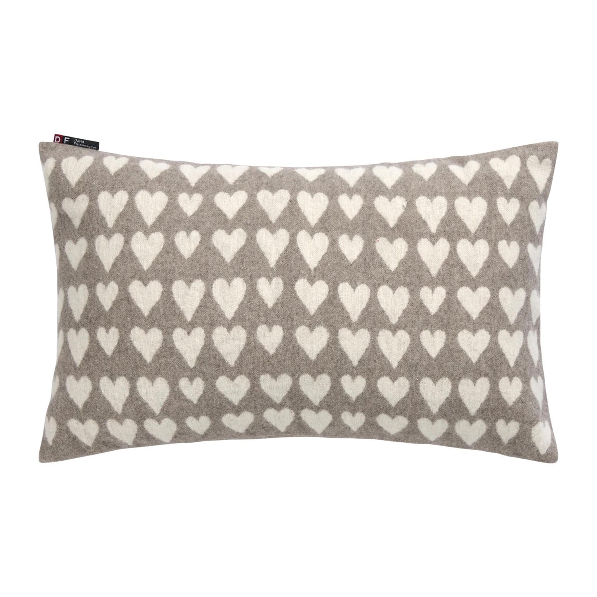 Hearts Putty Cushion by David Fussenegger