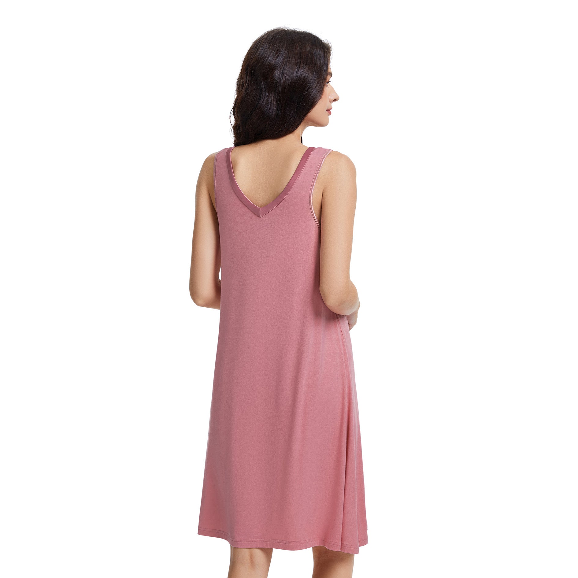 Rose Bamboo Sleeveless Nightdress