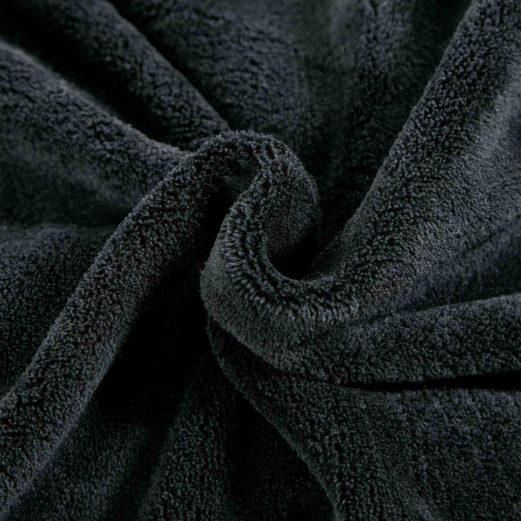 Black Sherpini Throw/Blanket