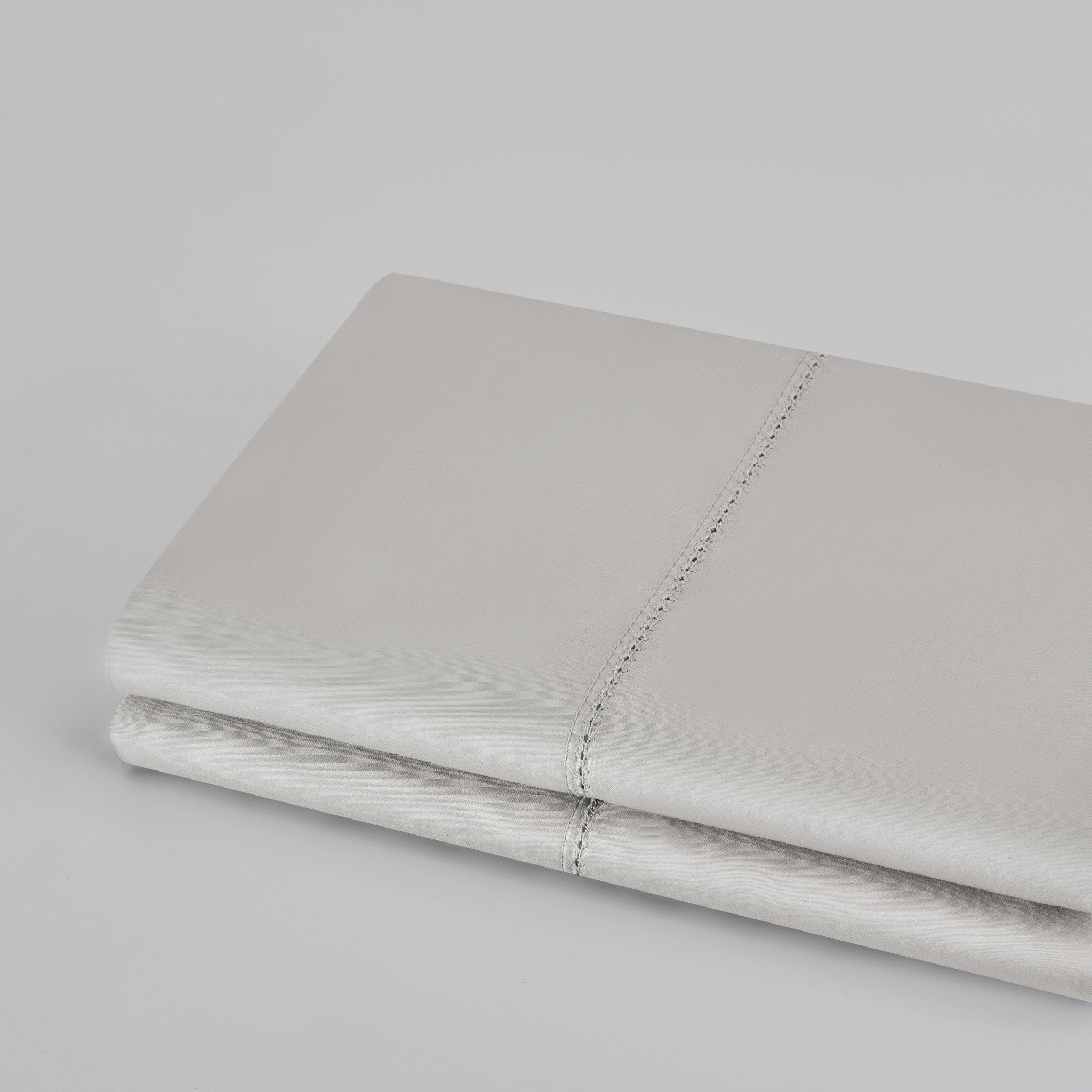 Silver Pima Cotton Flat Sheet