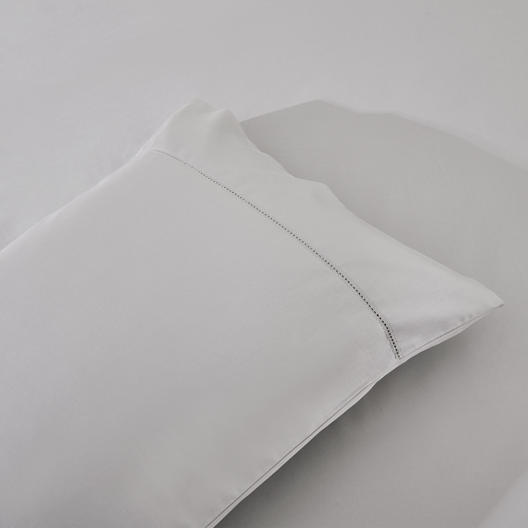 Silver Pima Cotton Pillowcases