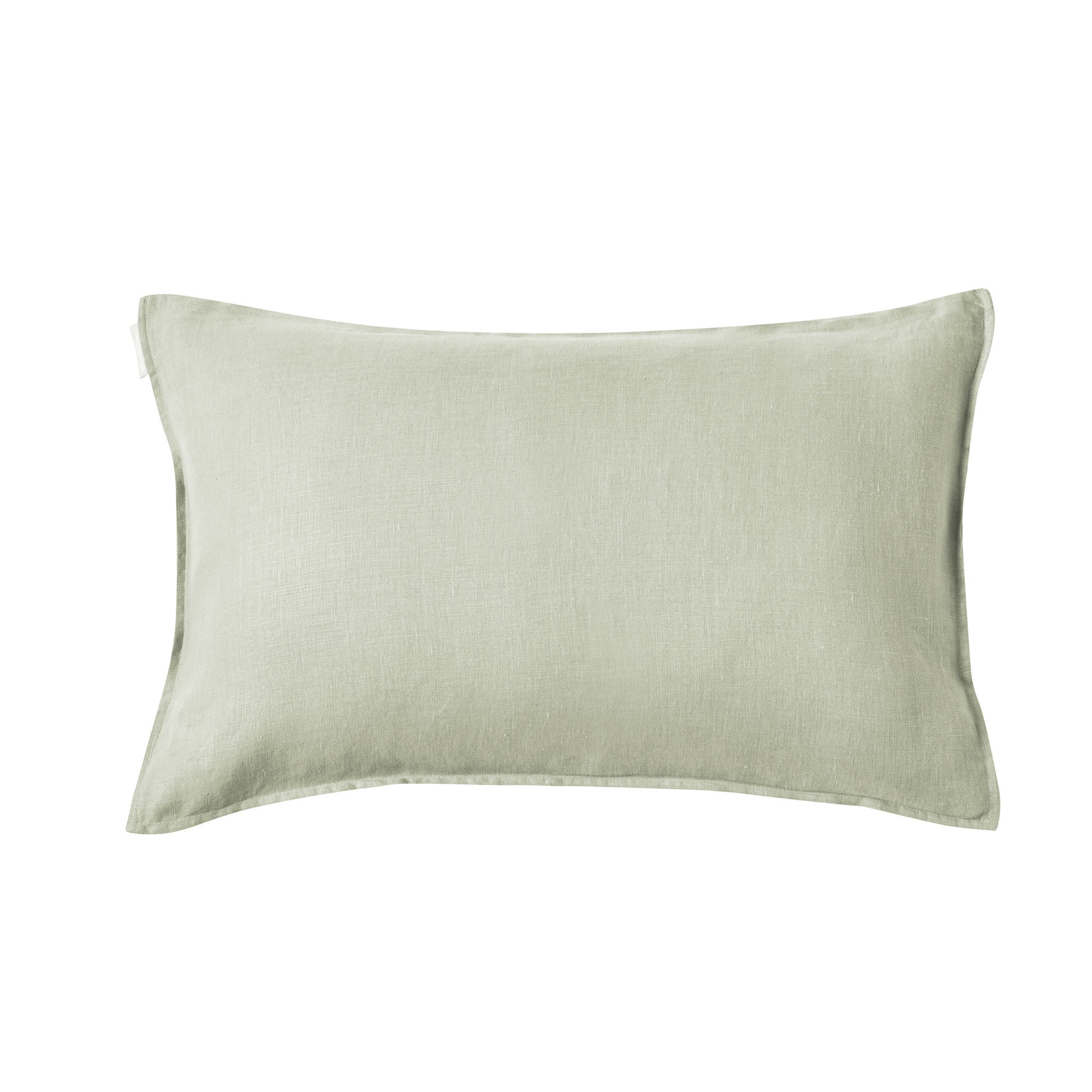 Spray Green French Linen Cushion