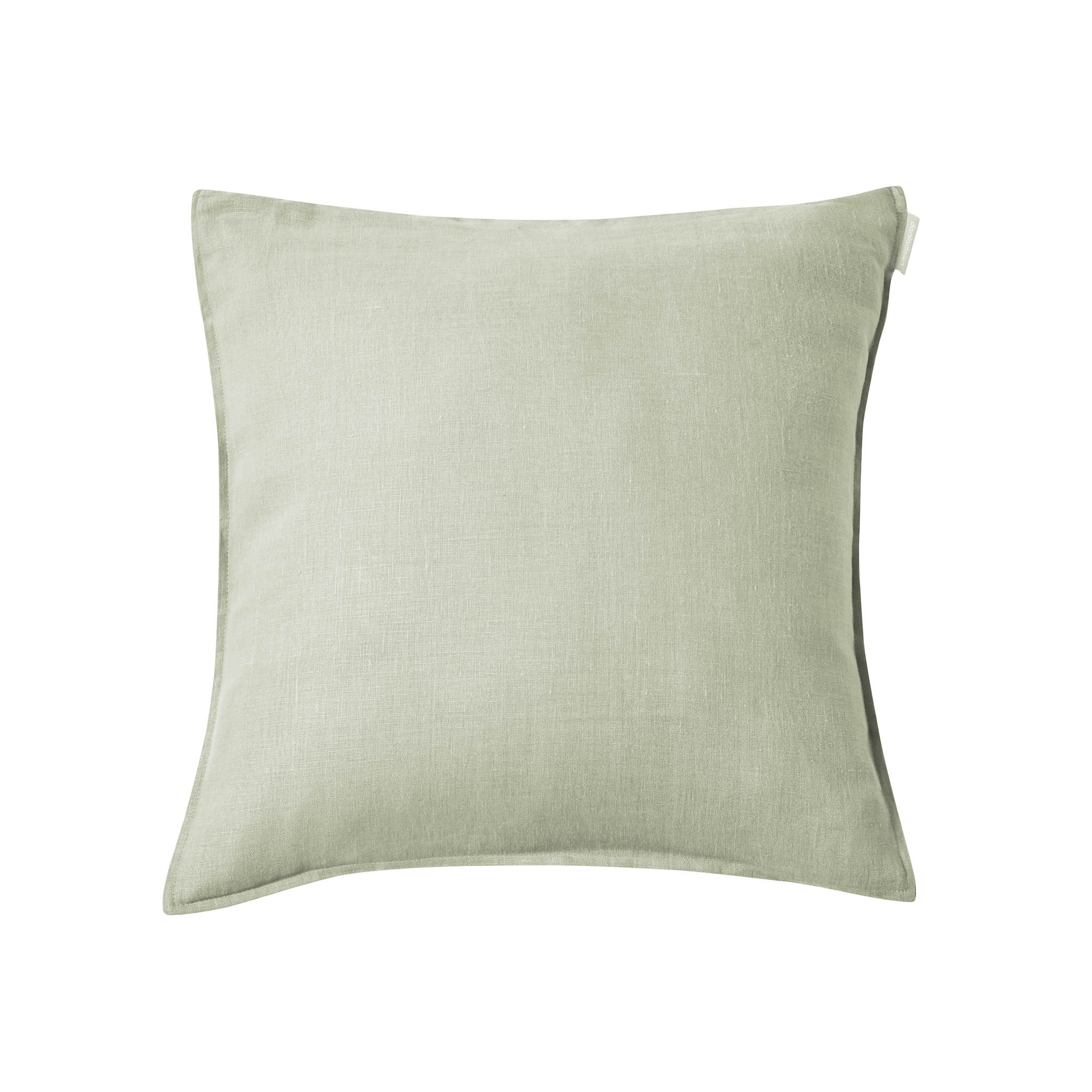 Spray Green French Linen Cushion