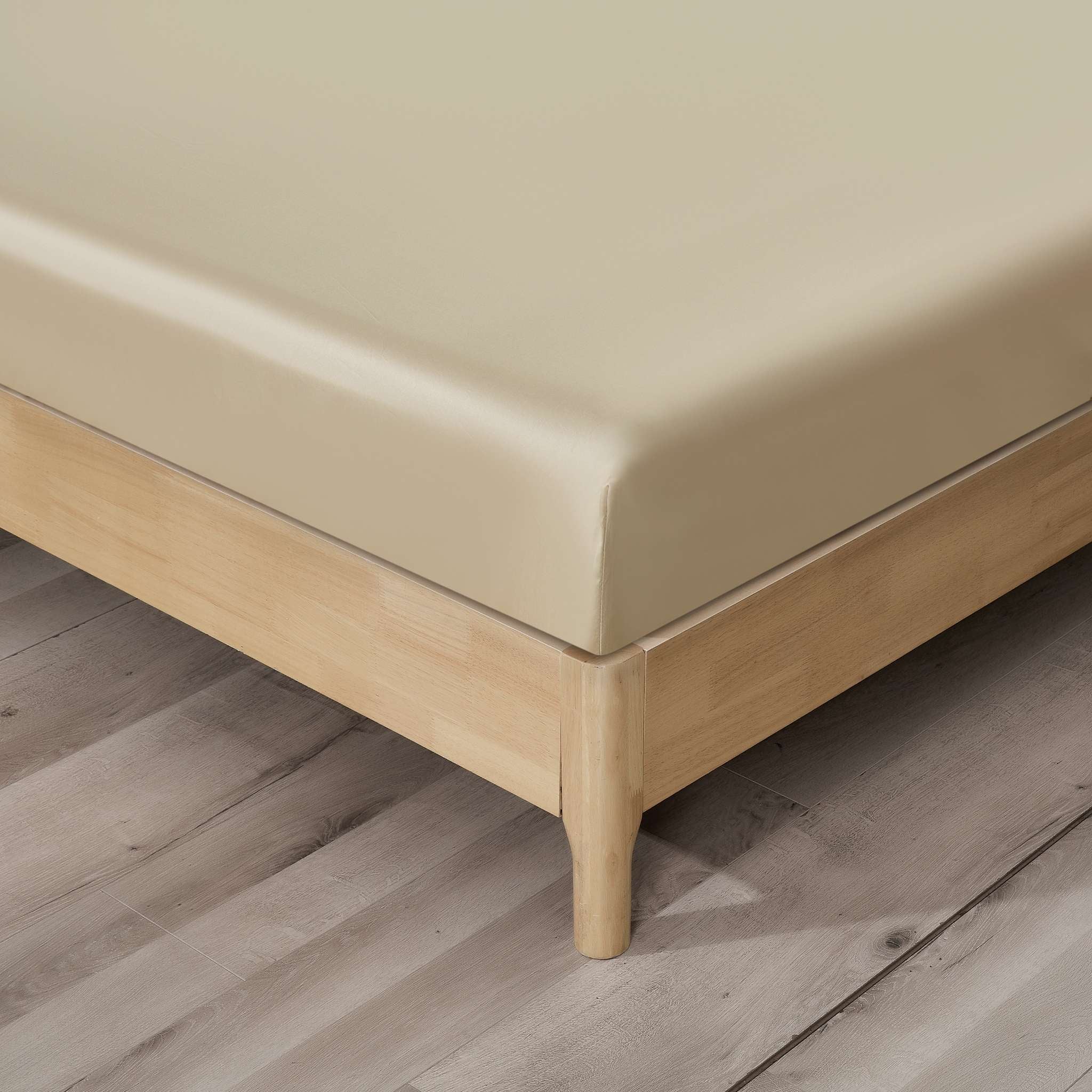 Tawny Pima Cotton Fitted Sheet