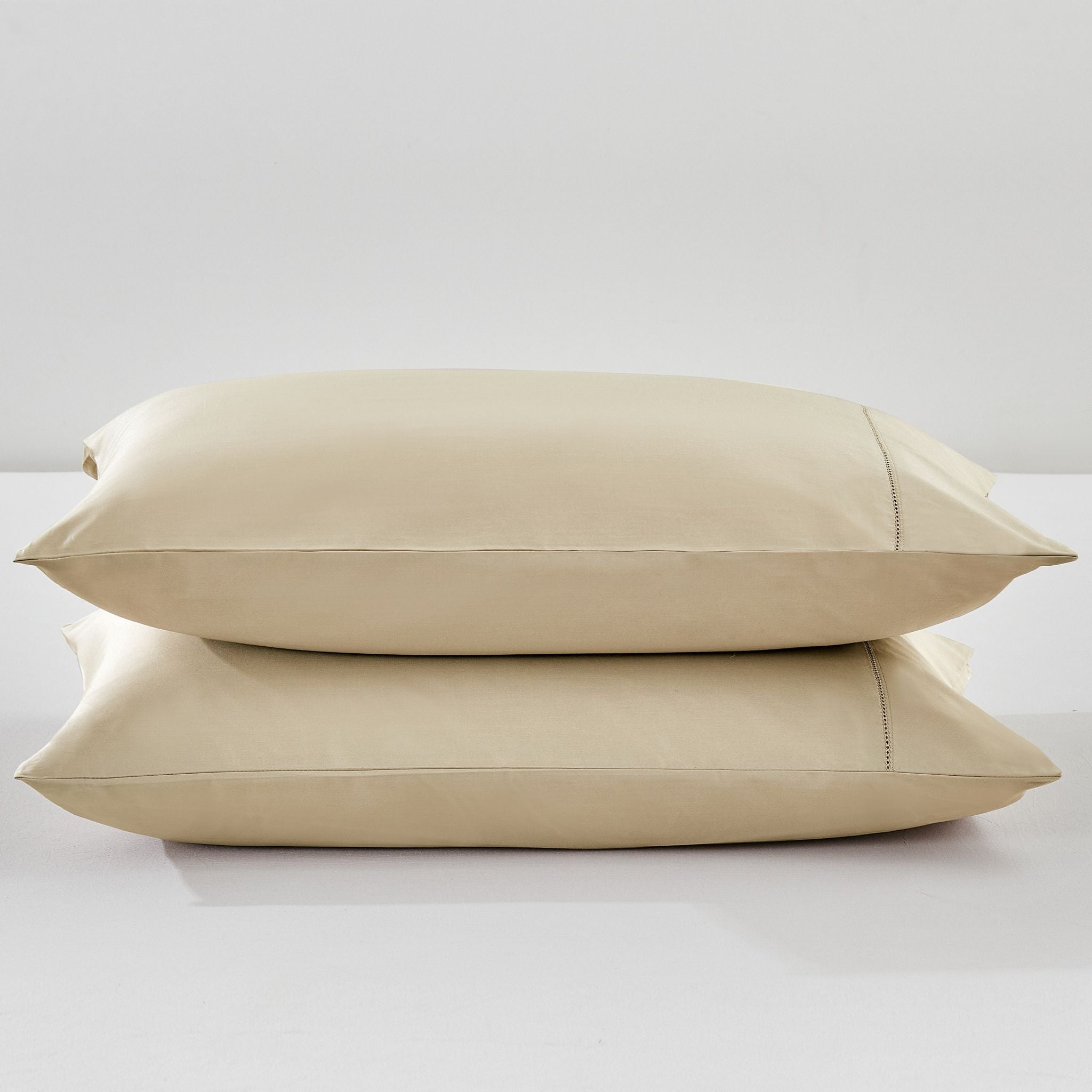 Tawny Pima Cotton Pillowcases