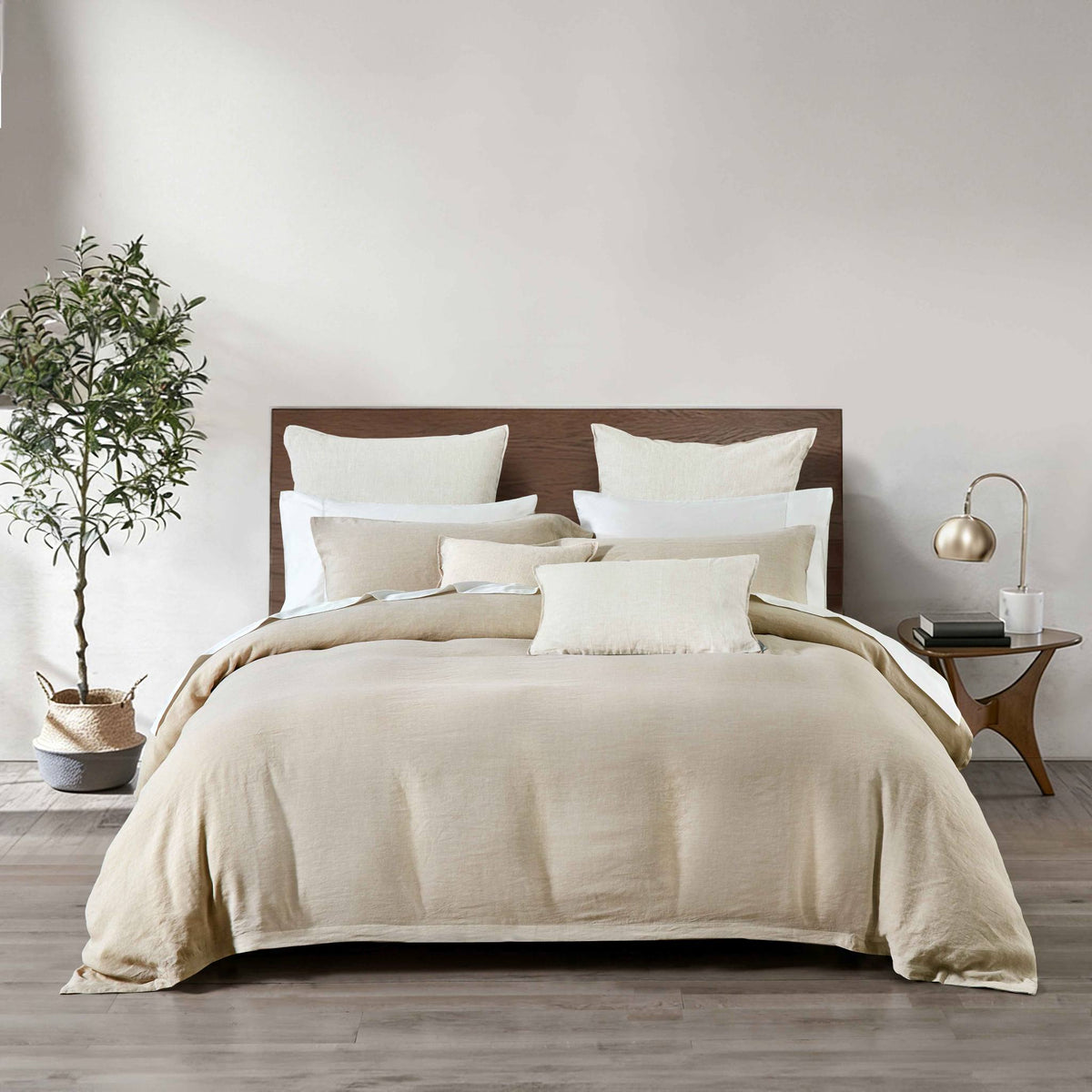Undyed Vintage Touch Duvet Cover Set