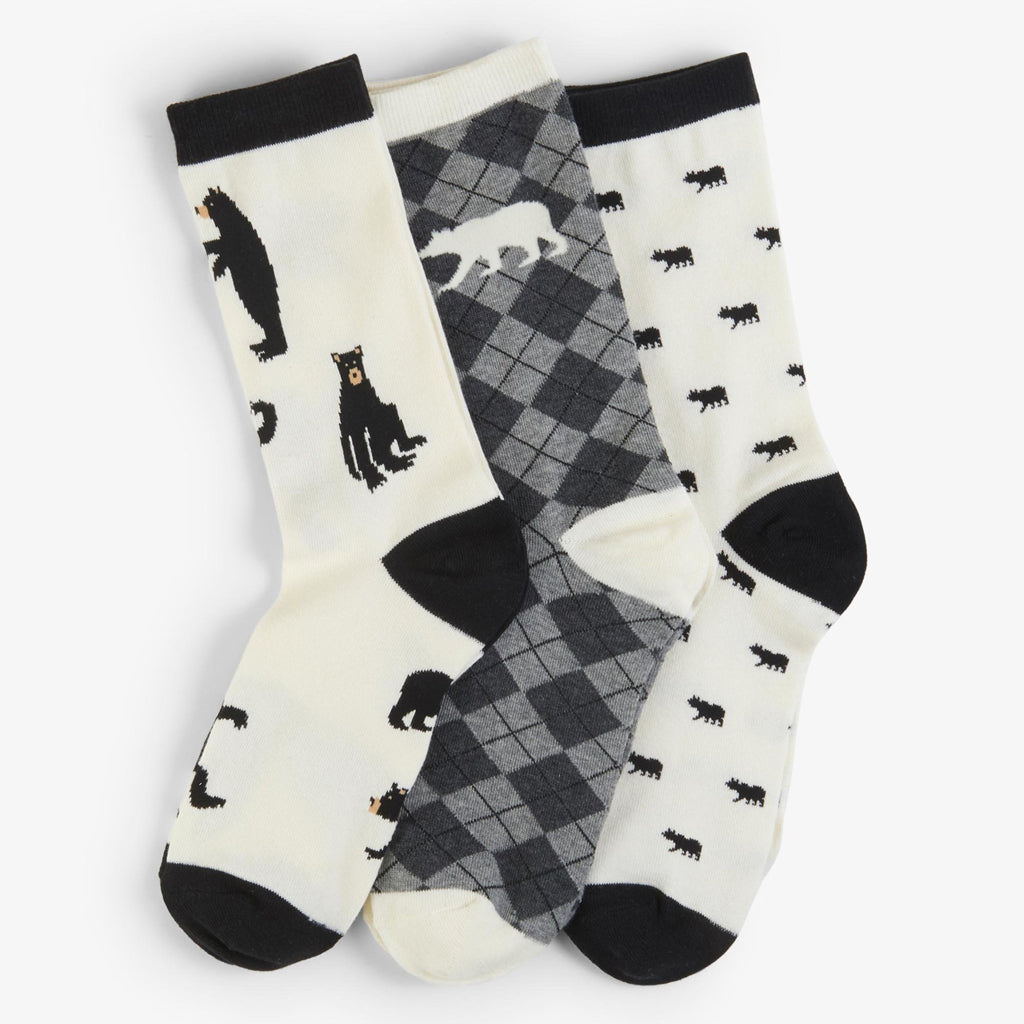 3 Pack Crew Sock